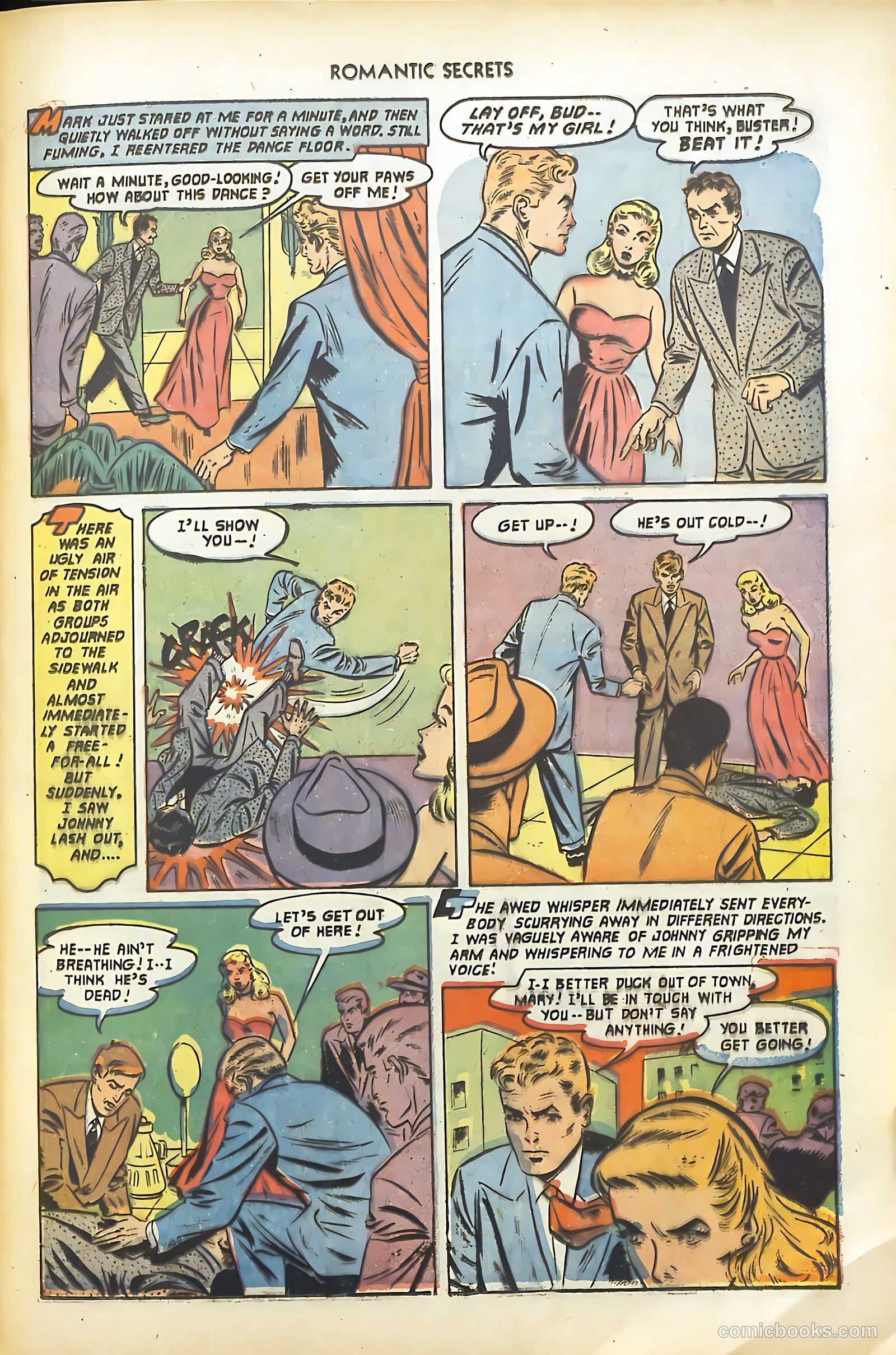 Romantic Secrets #31 (1952) — page 31 of 36