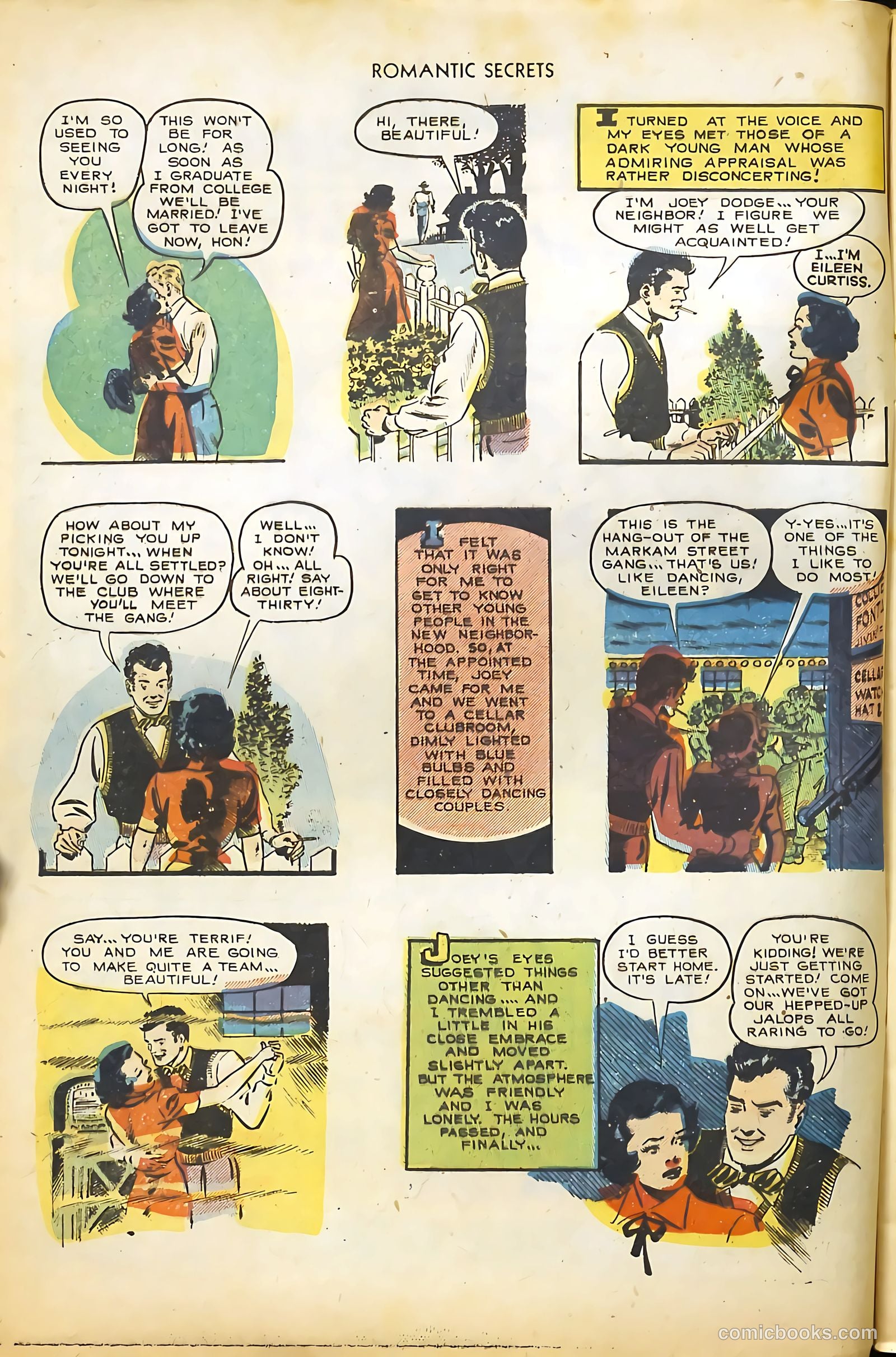 Romantic Secrets #32 (1952) — page 4 of 36