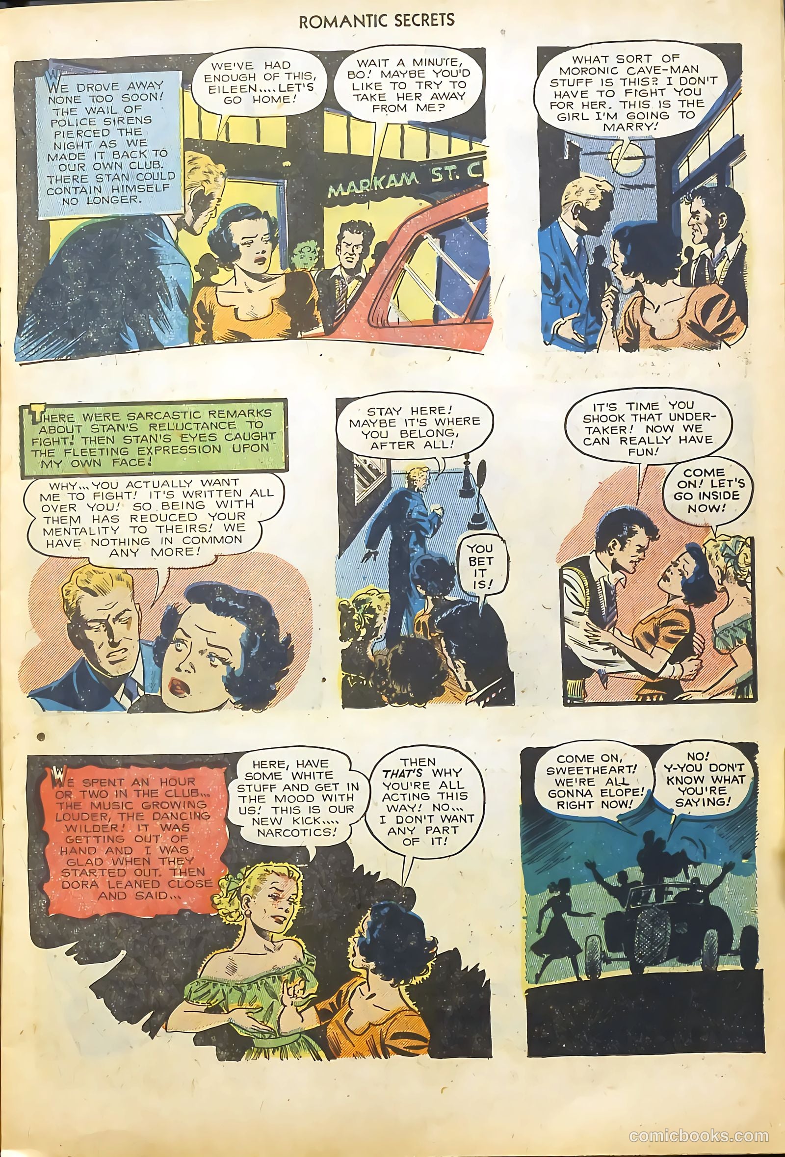 Romantic Secrets #32 (1952) — page 11 of 36