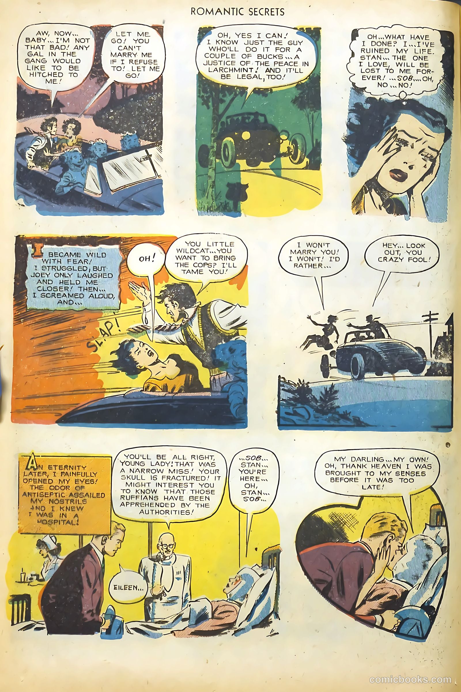 Romantic Secrets #32 (1952) — page 12 of 36
