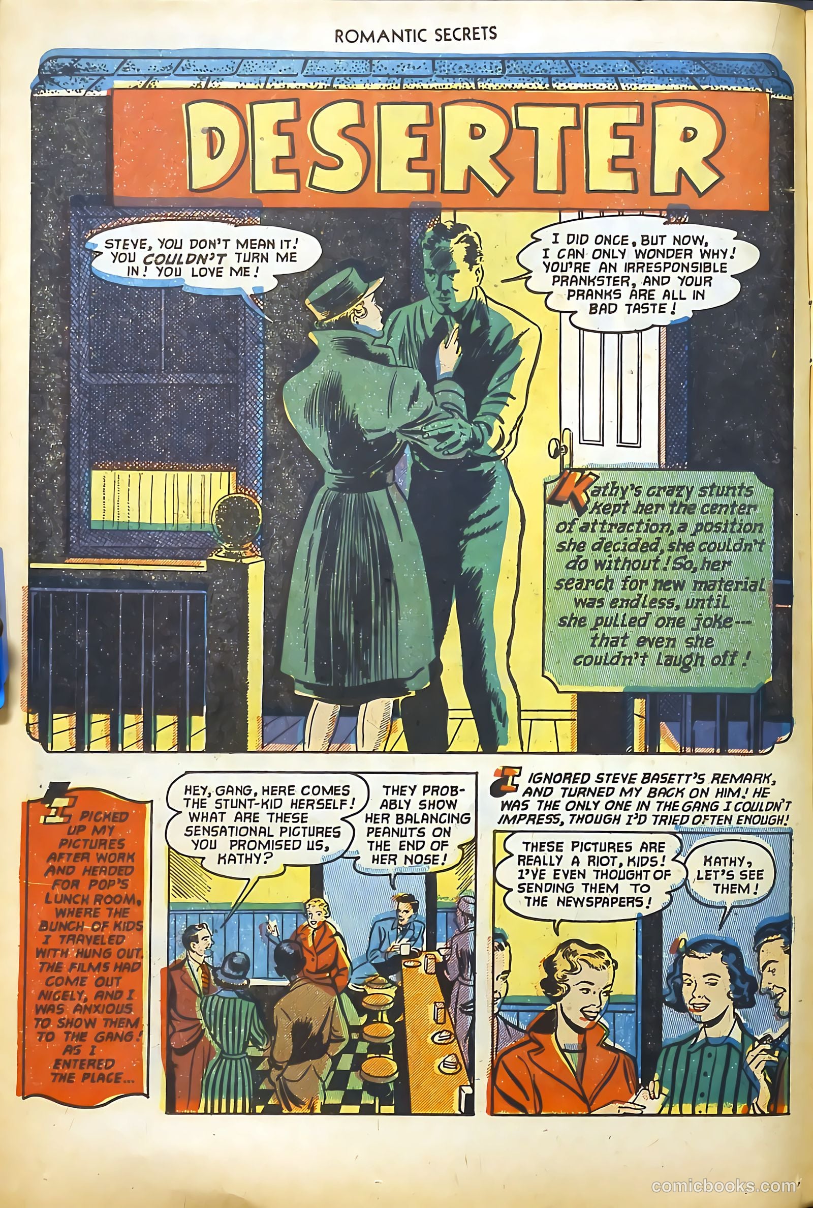 Romantic Secrets #32 (1952) — page 14 of 36