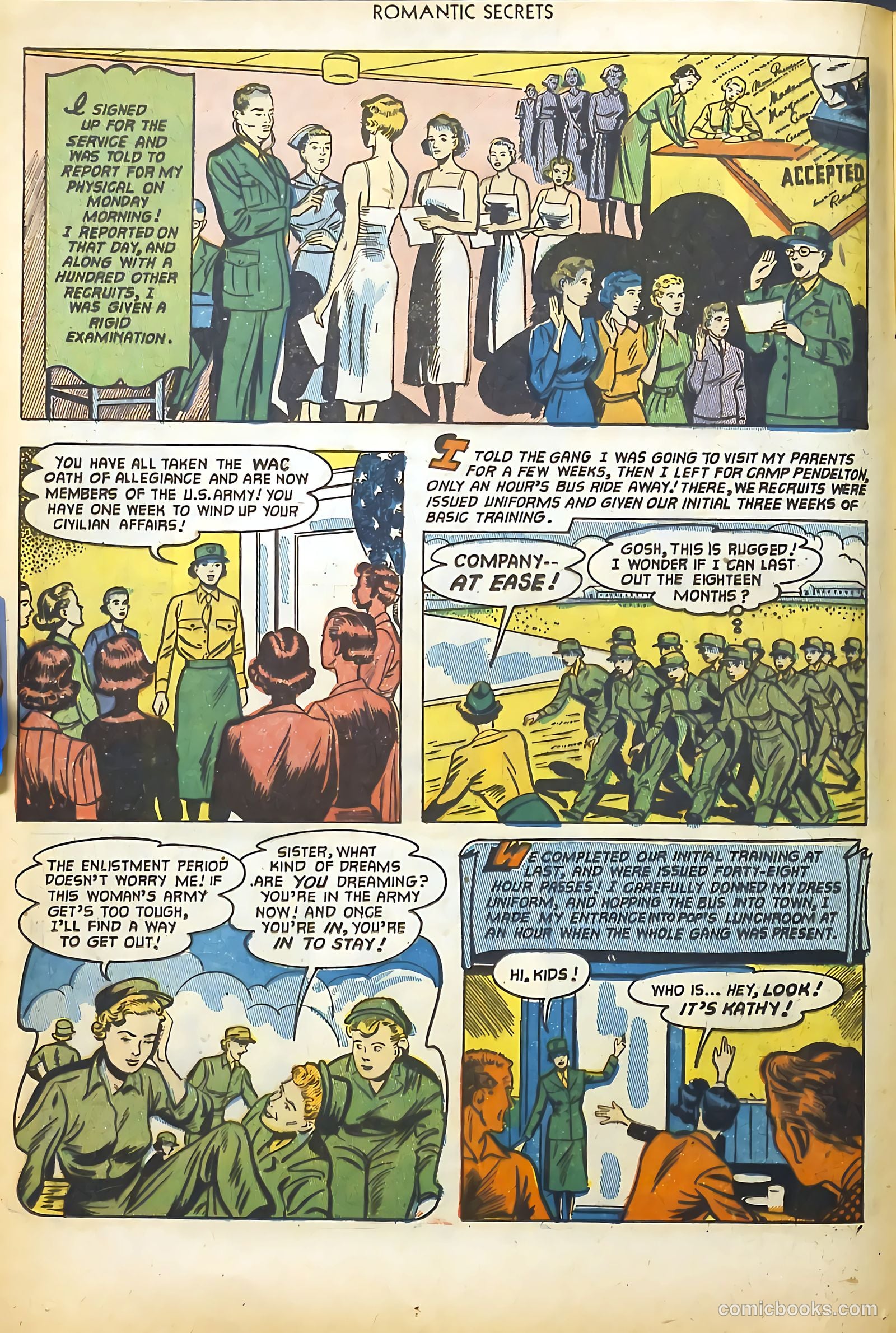 Romantic Secrets #32 (1952) — page 16 of 36