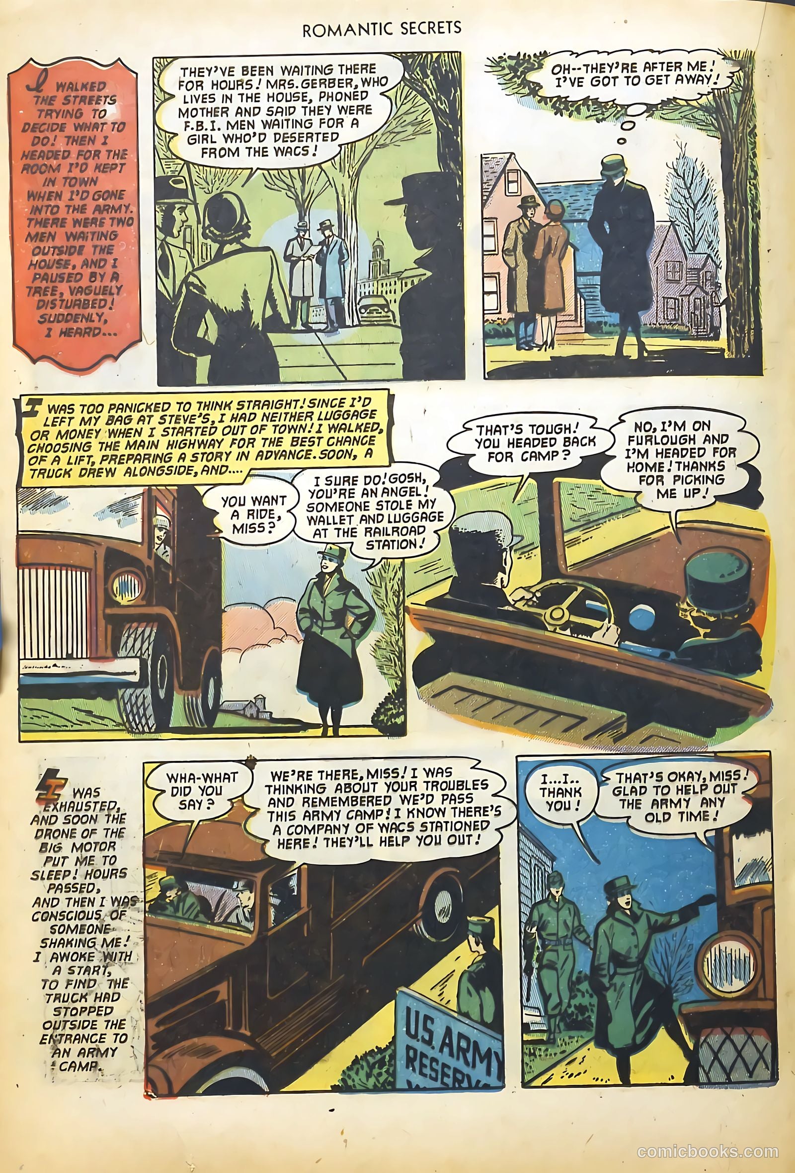 Romantic Secrets #32 (1952) — page 20 of 36