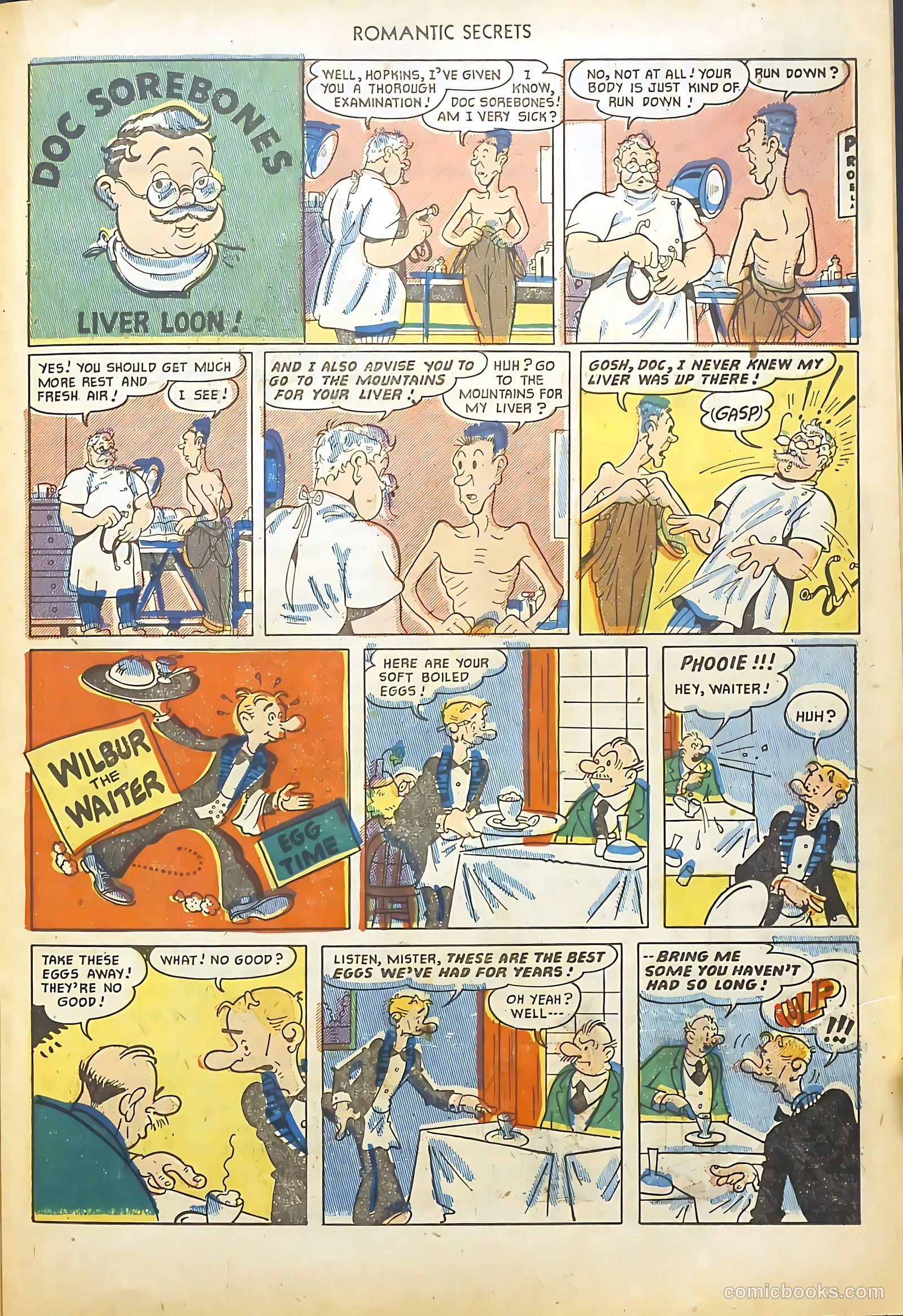 Romantic Secrets #32 (1952) — page 23 of 36