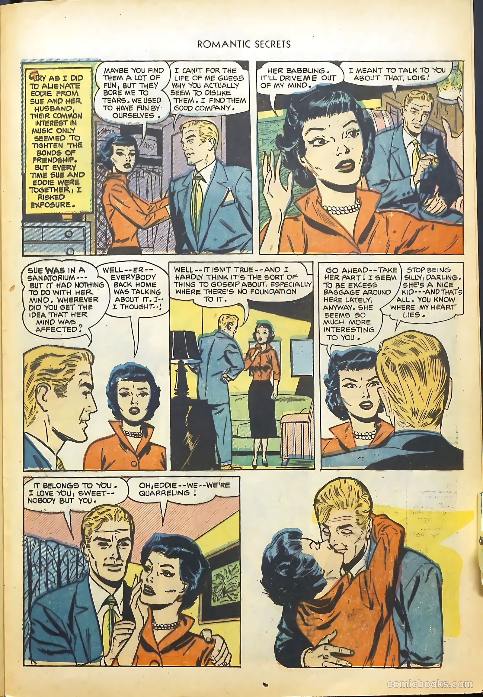 Romantic Secrets #32 (1952) — page 29 of 36
