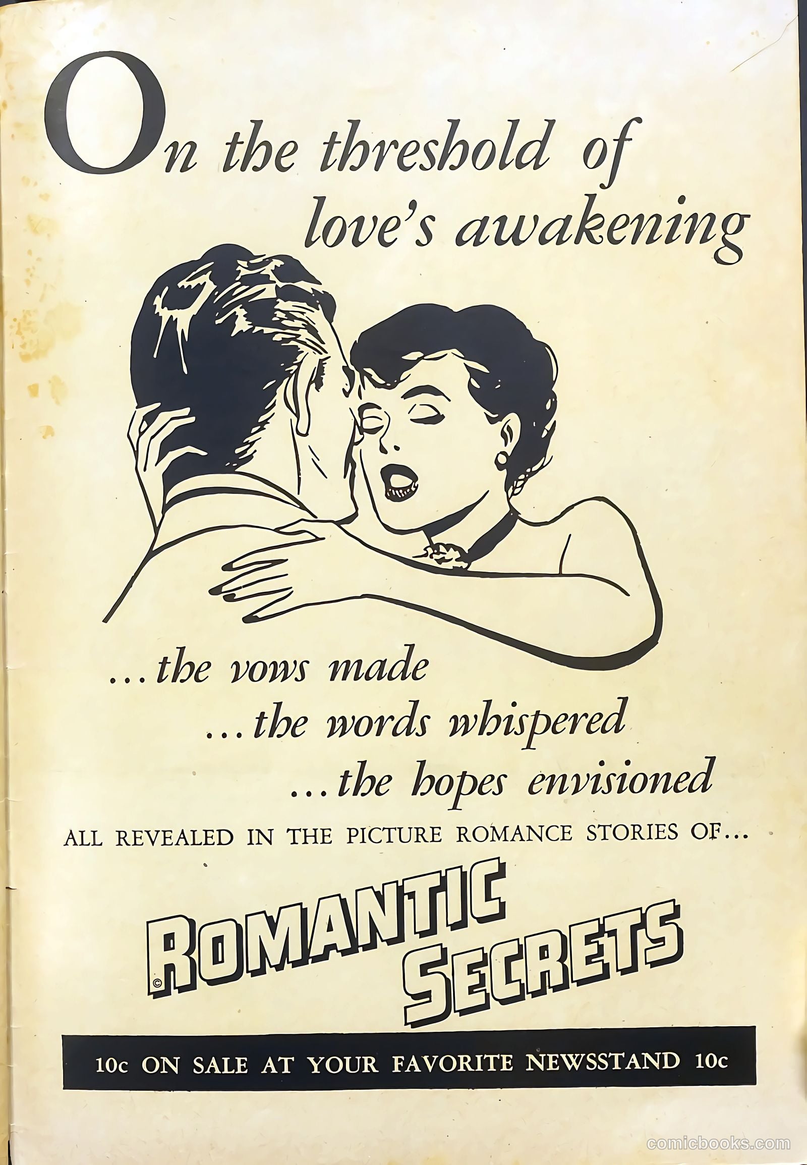 Romantic Secrets #32 (1952) — page 35 of 36