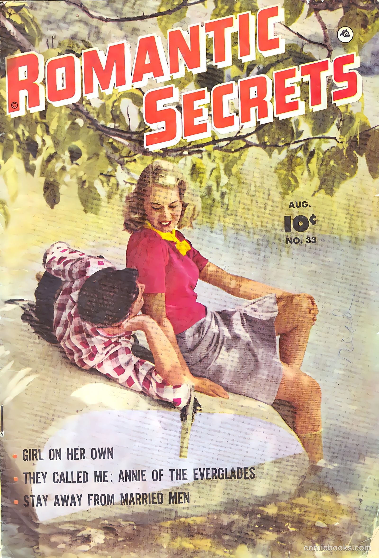 Romantic Secrets #33 (1952) — page 1 of 36