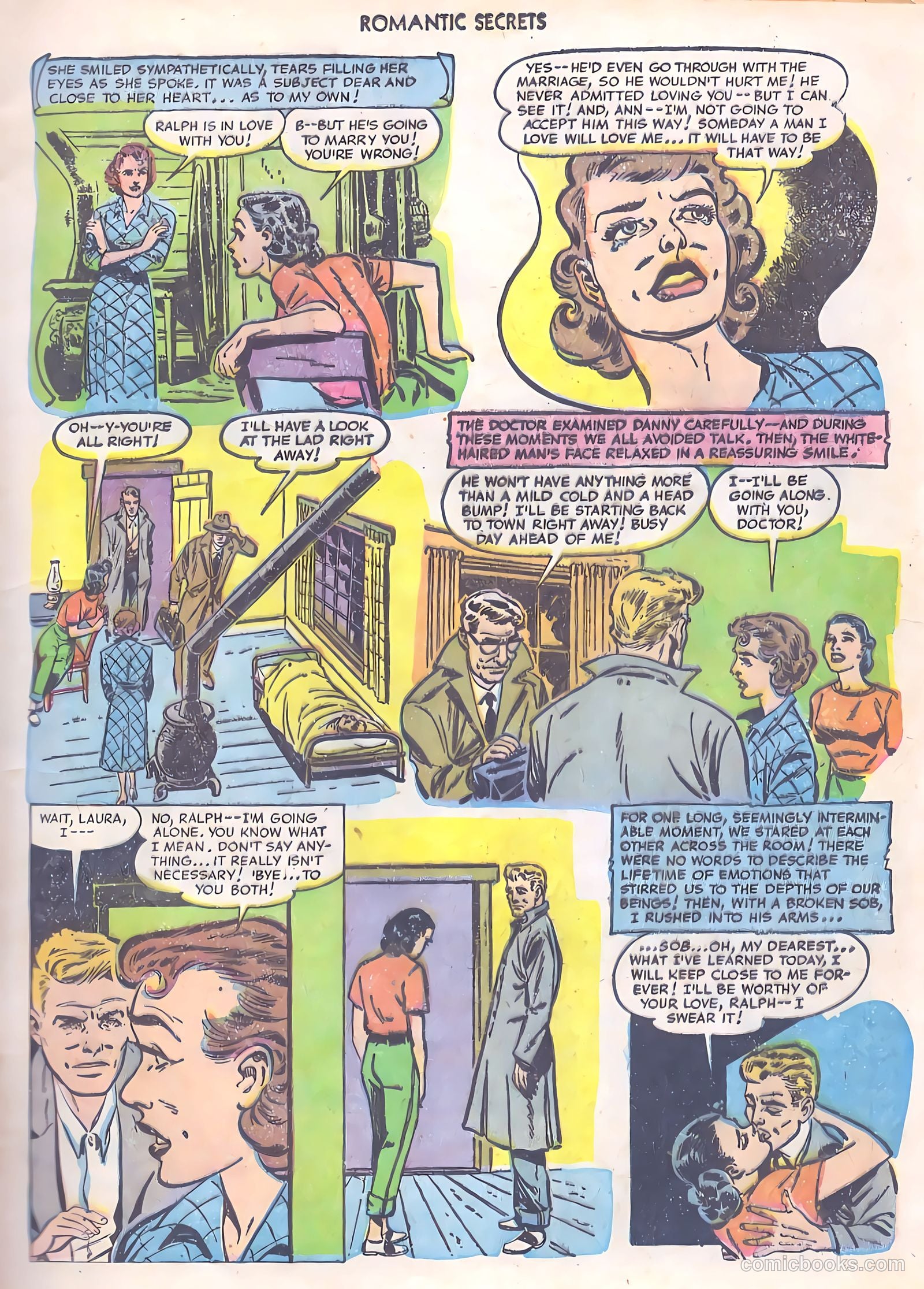 Romantic Secrets #33 (1952) — page 13 of 36