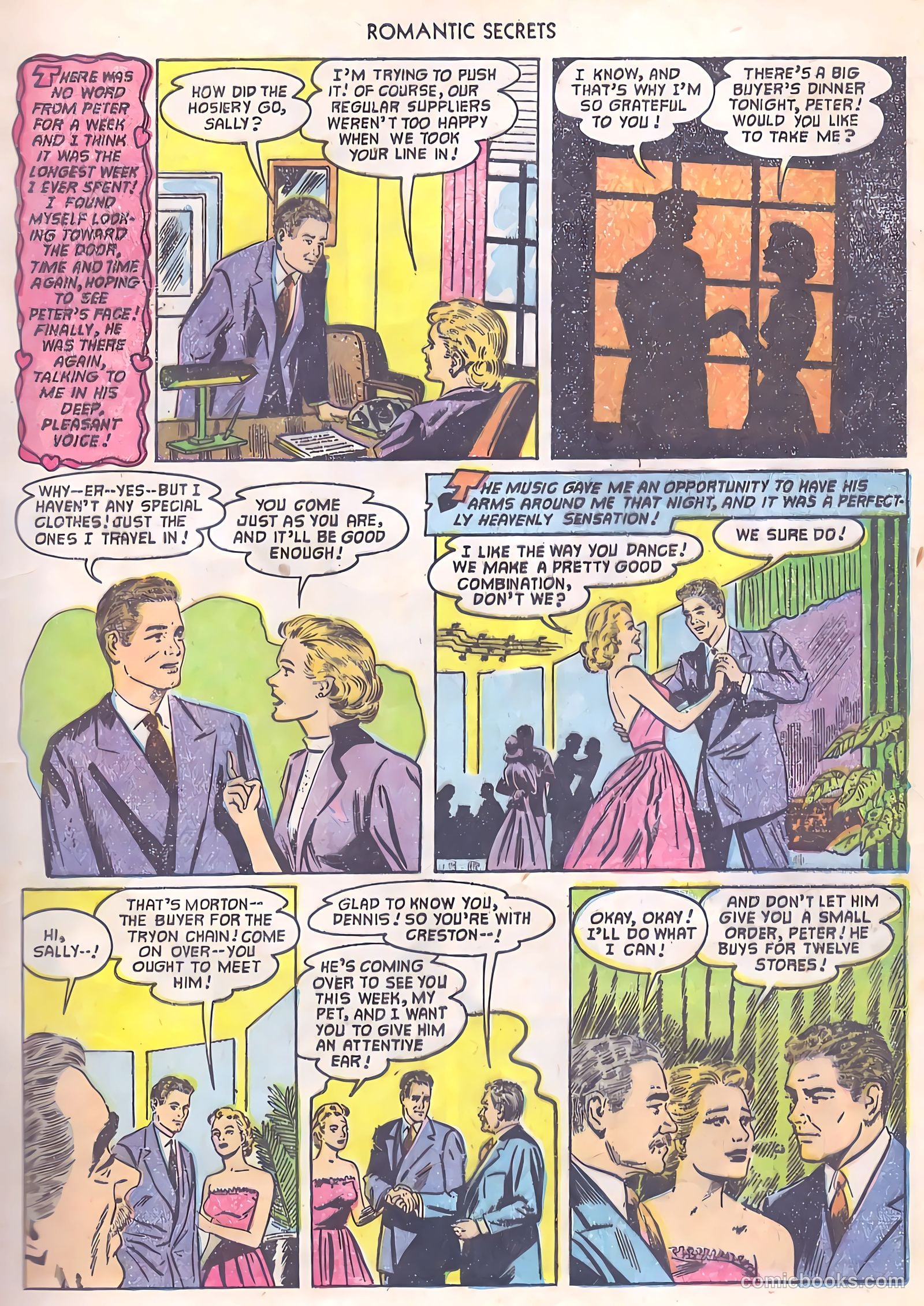 Romantic Secrets #33 (1961) — page 17 of 36