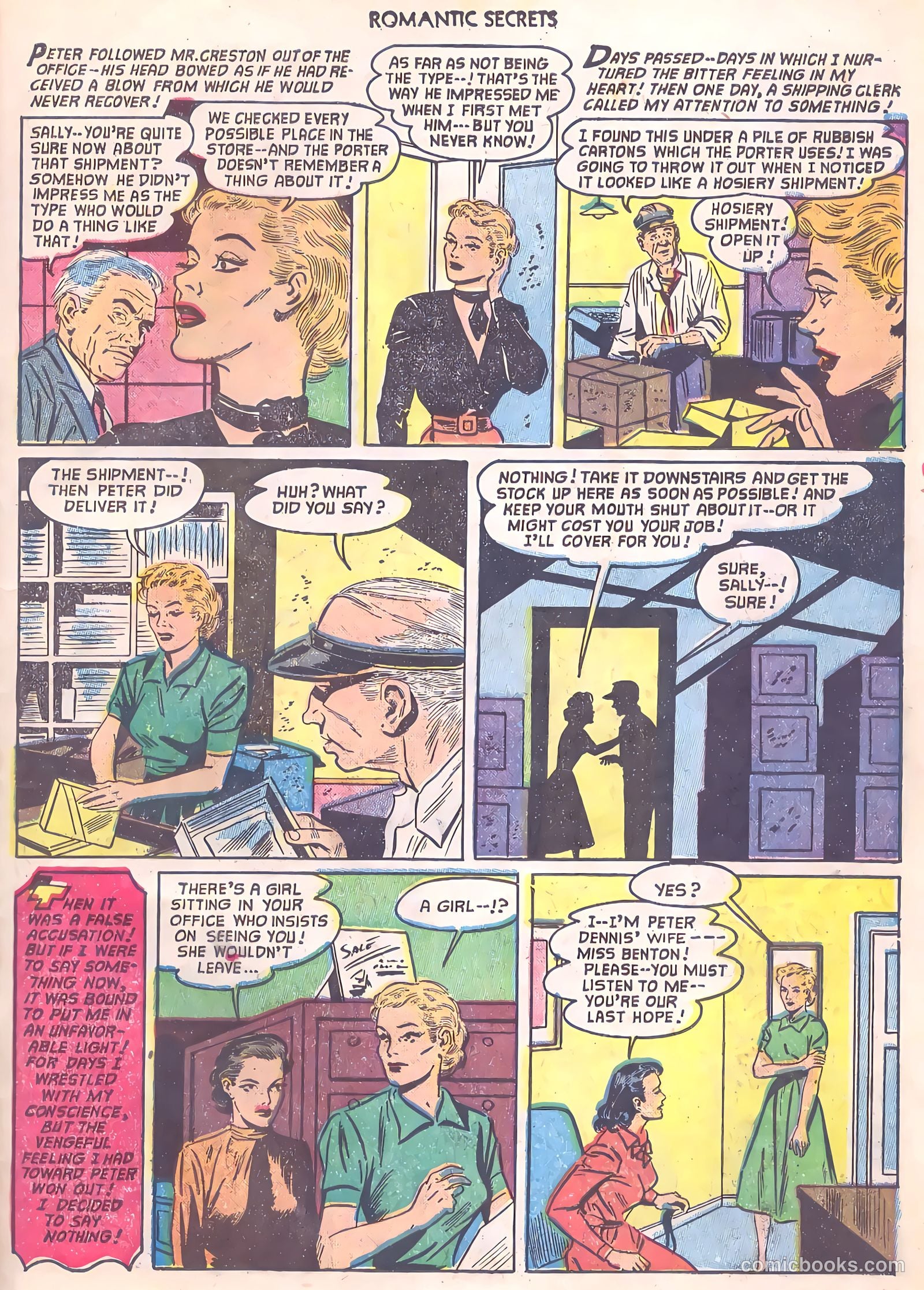 Romantic Secrets #33 (1961) — page 23 of 36