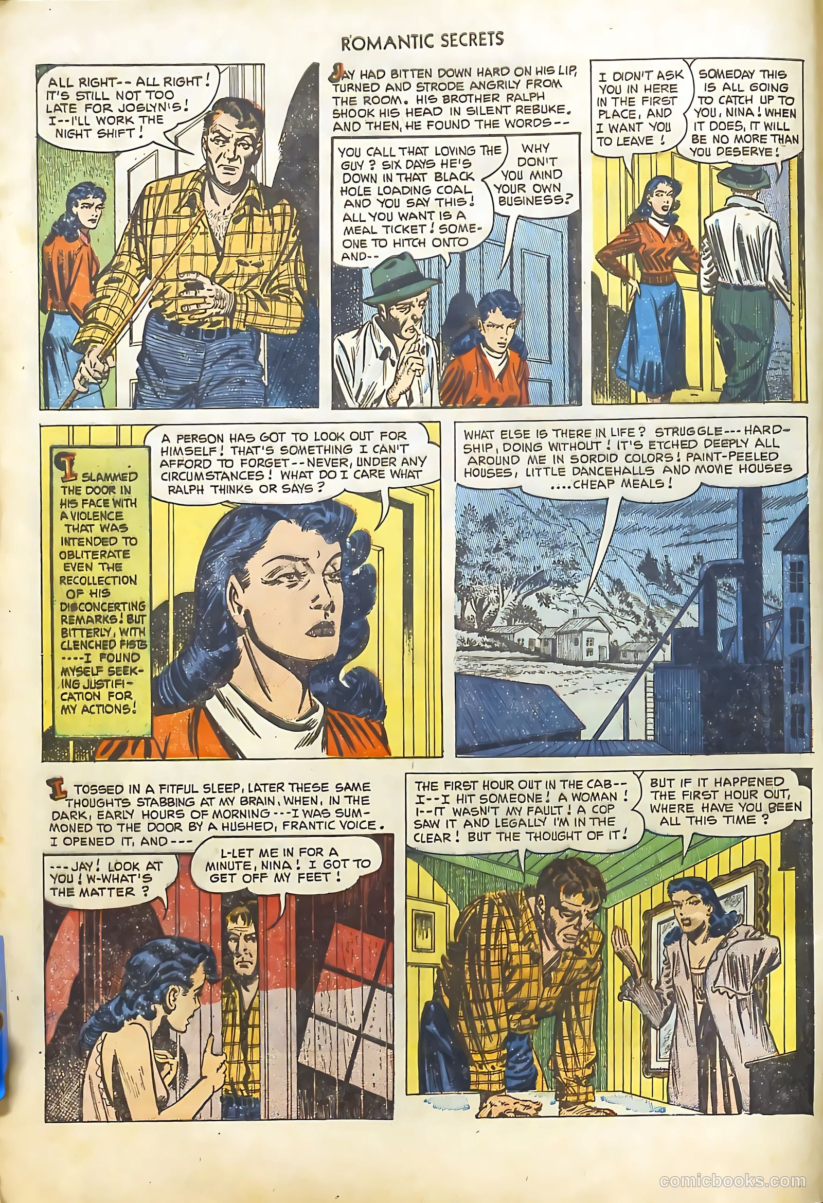 Romantic Secrets #34 (1952) — page 4 of 36