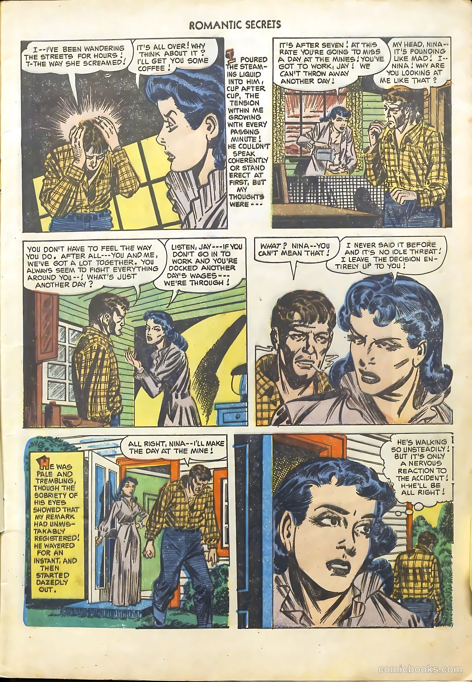 Romantic Secrets #34 (1952) — page 5 of 36