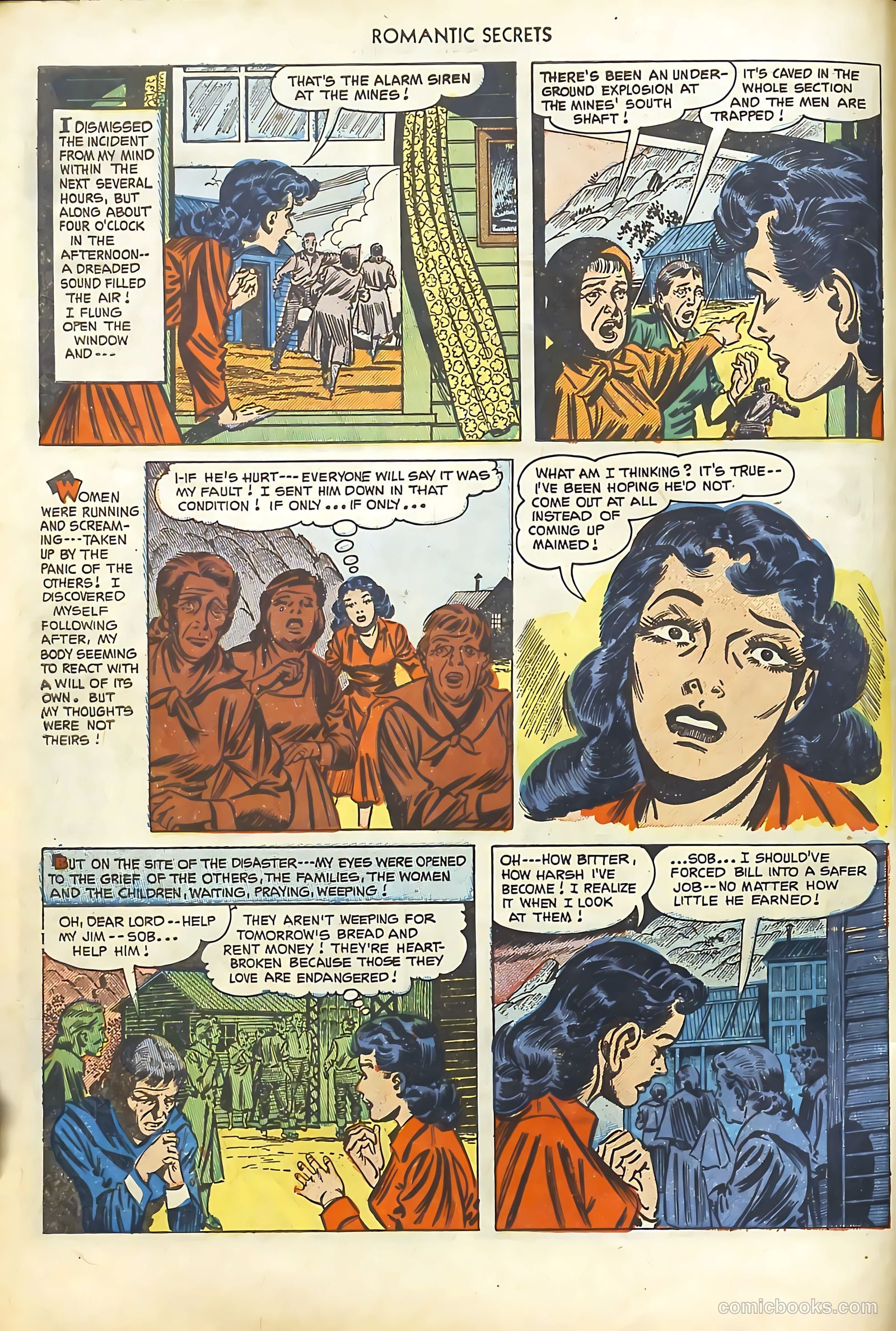 Romantic Secrets #34 (1952) — page 6 of 36
