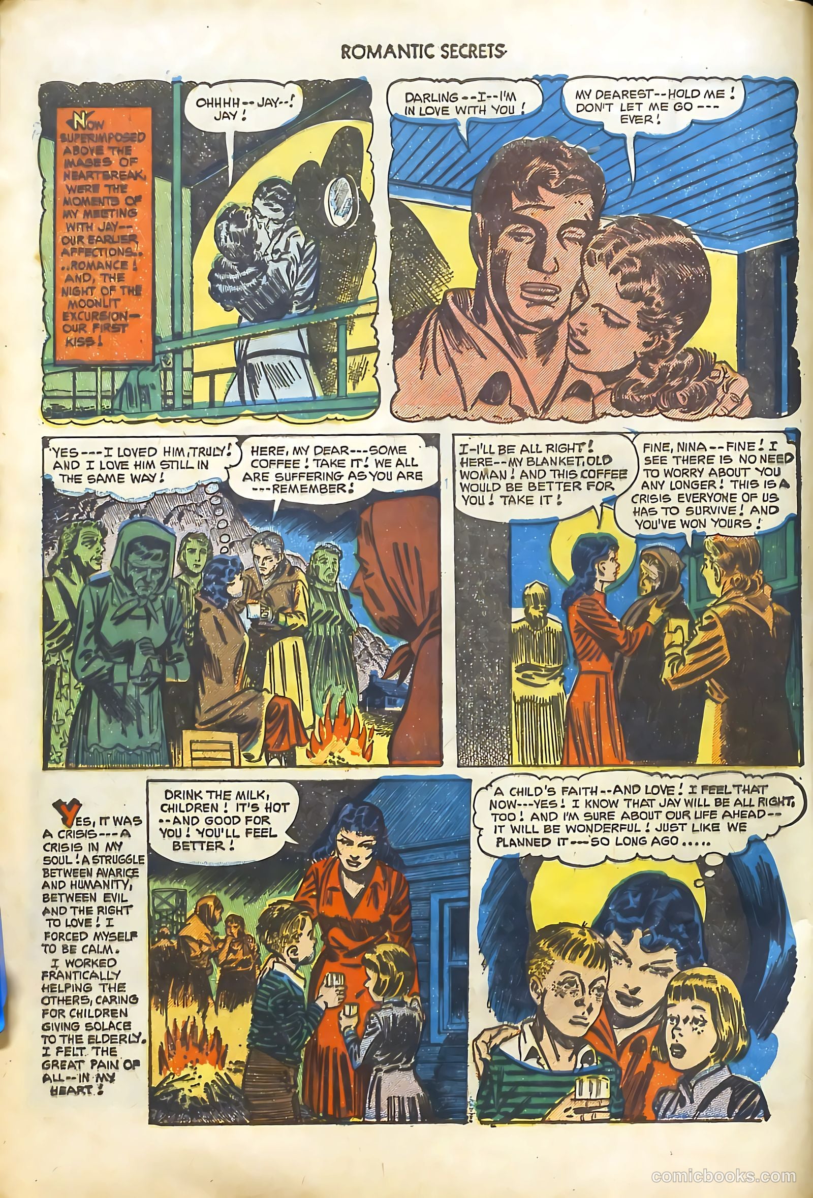 Romantic Secrets #34 (1952) — page 8 of 36
