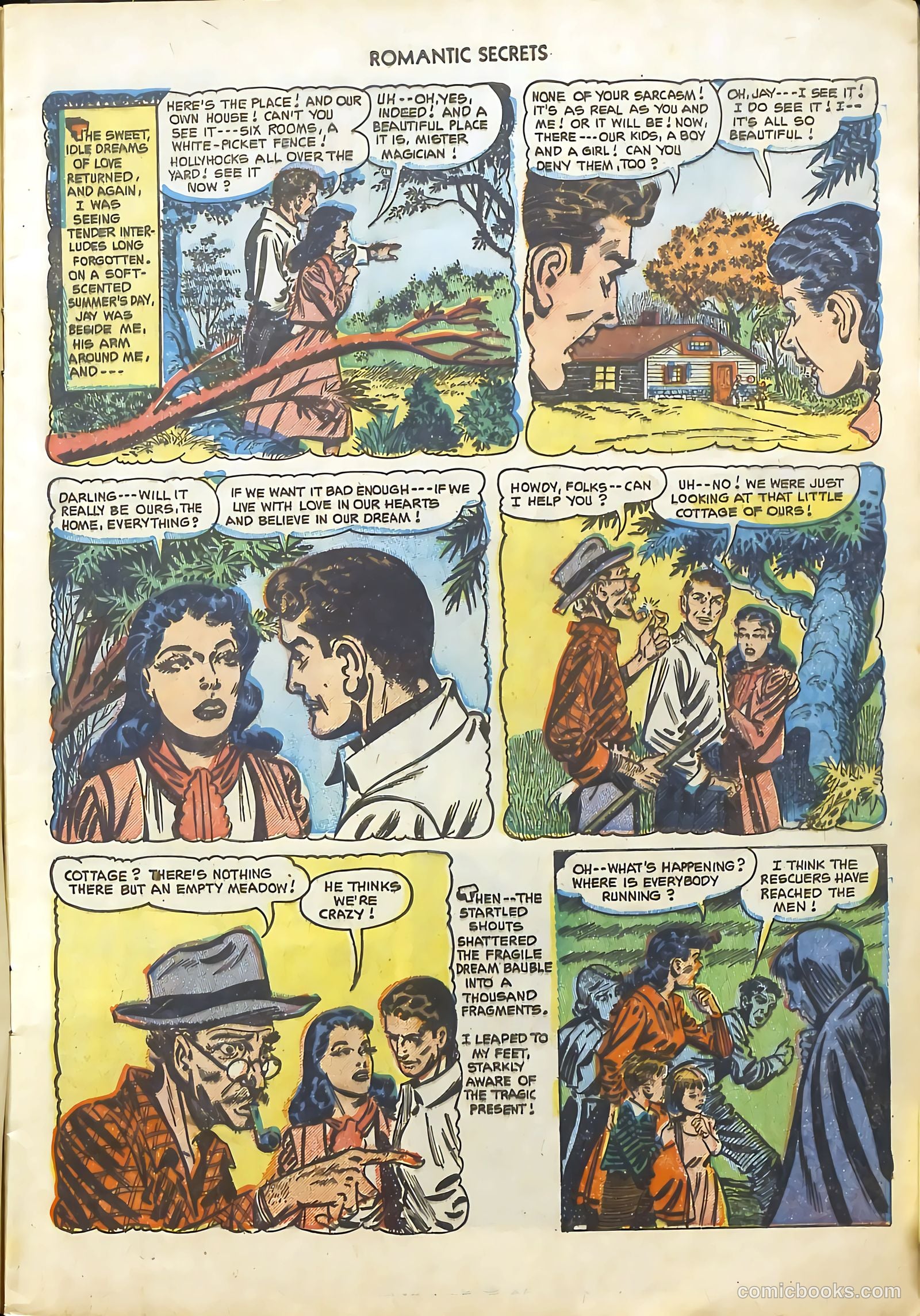 Romantic Secrets #34 (1952) — page 9 of 36