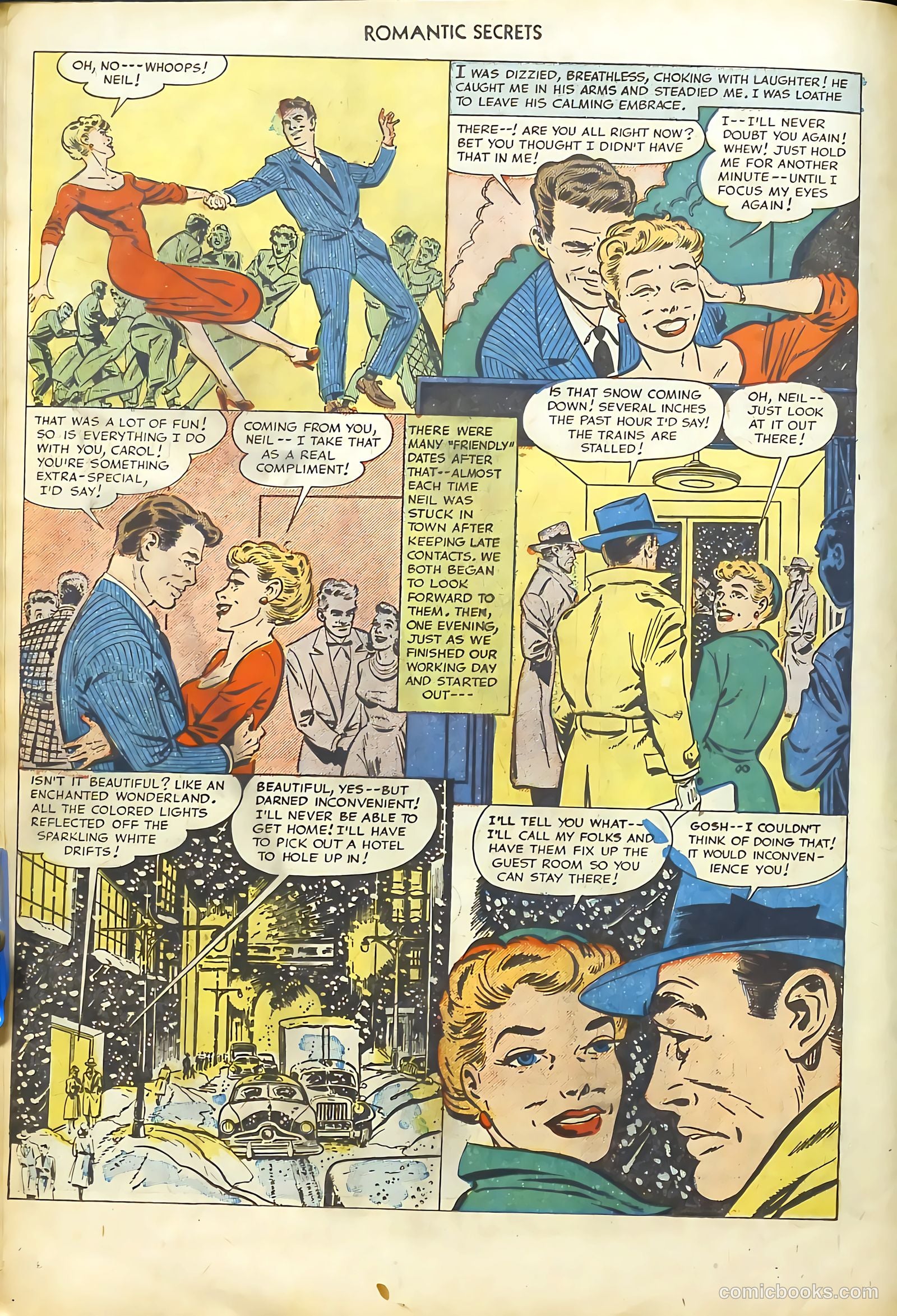 Romantic Secrets #34 (1952) — page 18 of 36