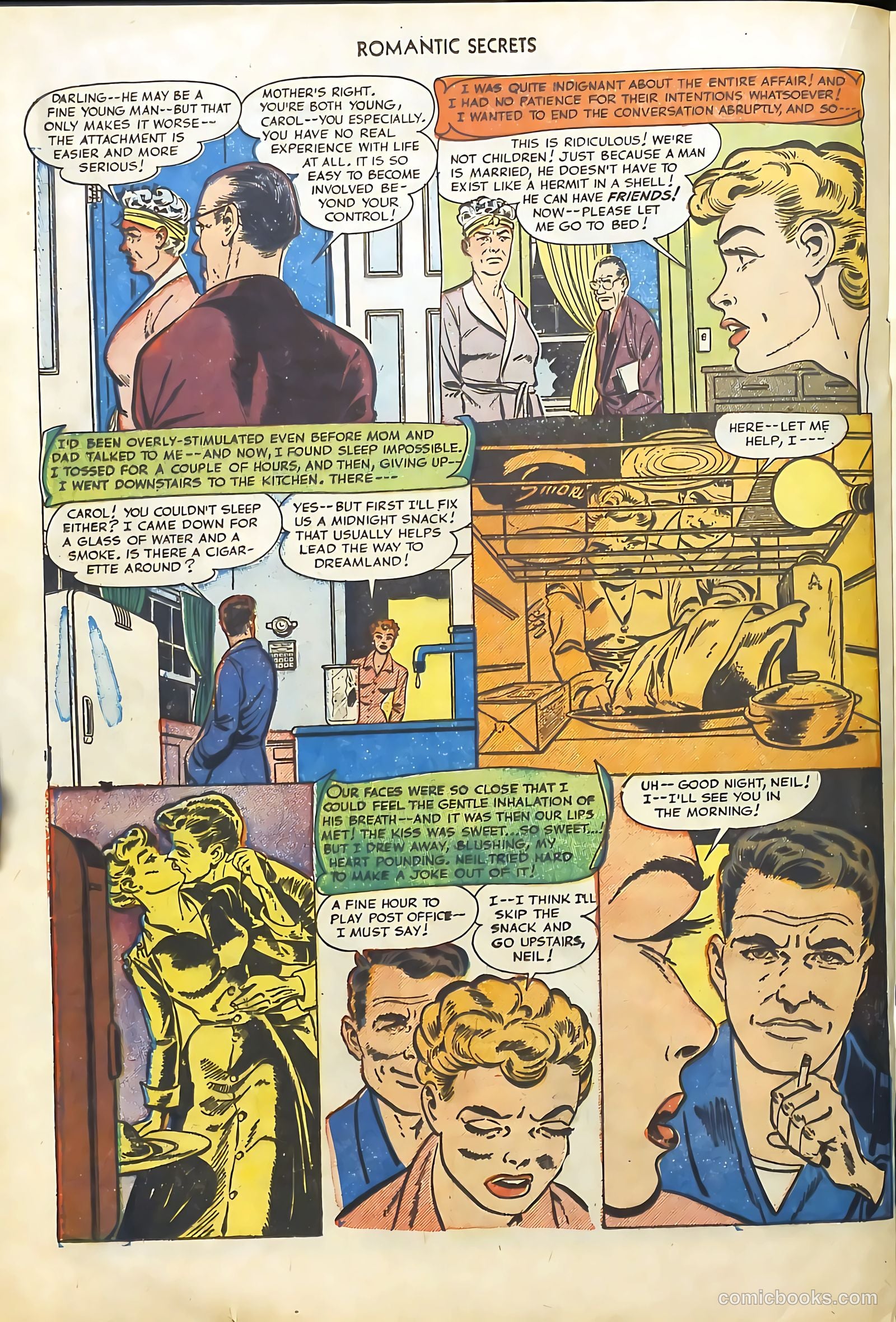 Romantic Secrets #34 (1952) — page 20 of 36