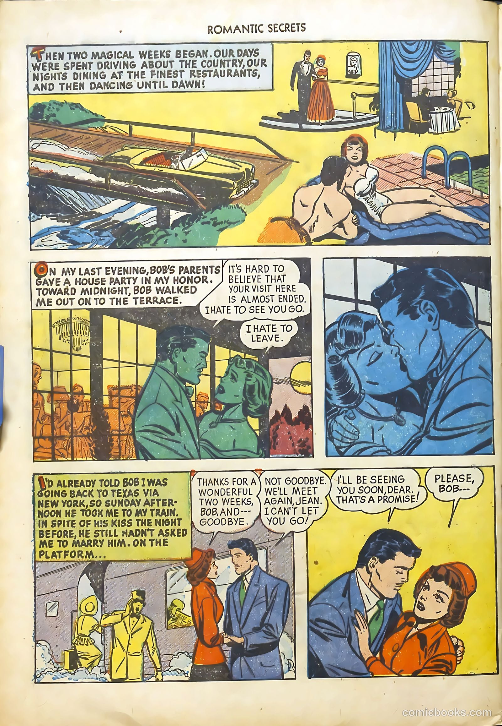 Romantic Secrets #34 (1952) — page 32 of 36