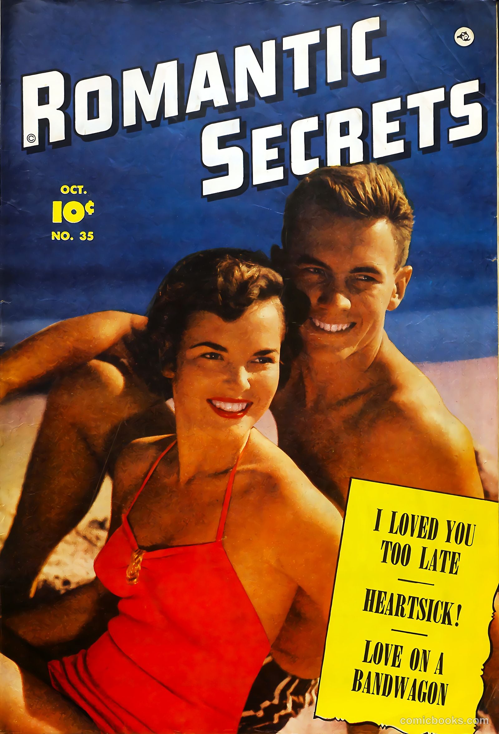 Romantic Secrets #35 cover