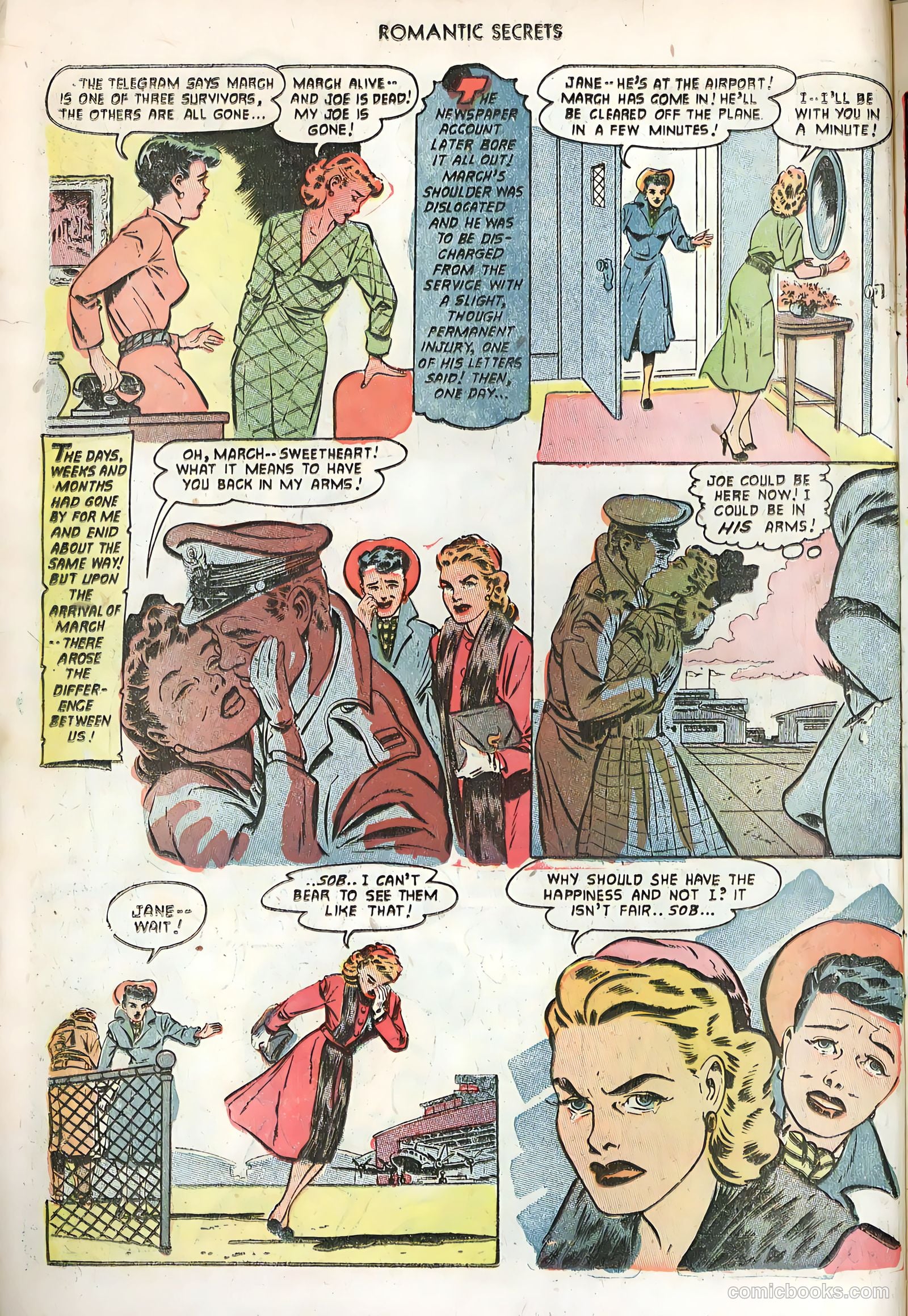 Romantic Secrets #37 (1952) — page 6 of 36