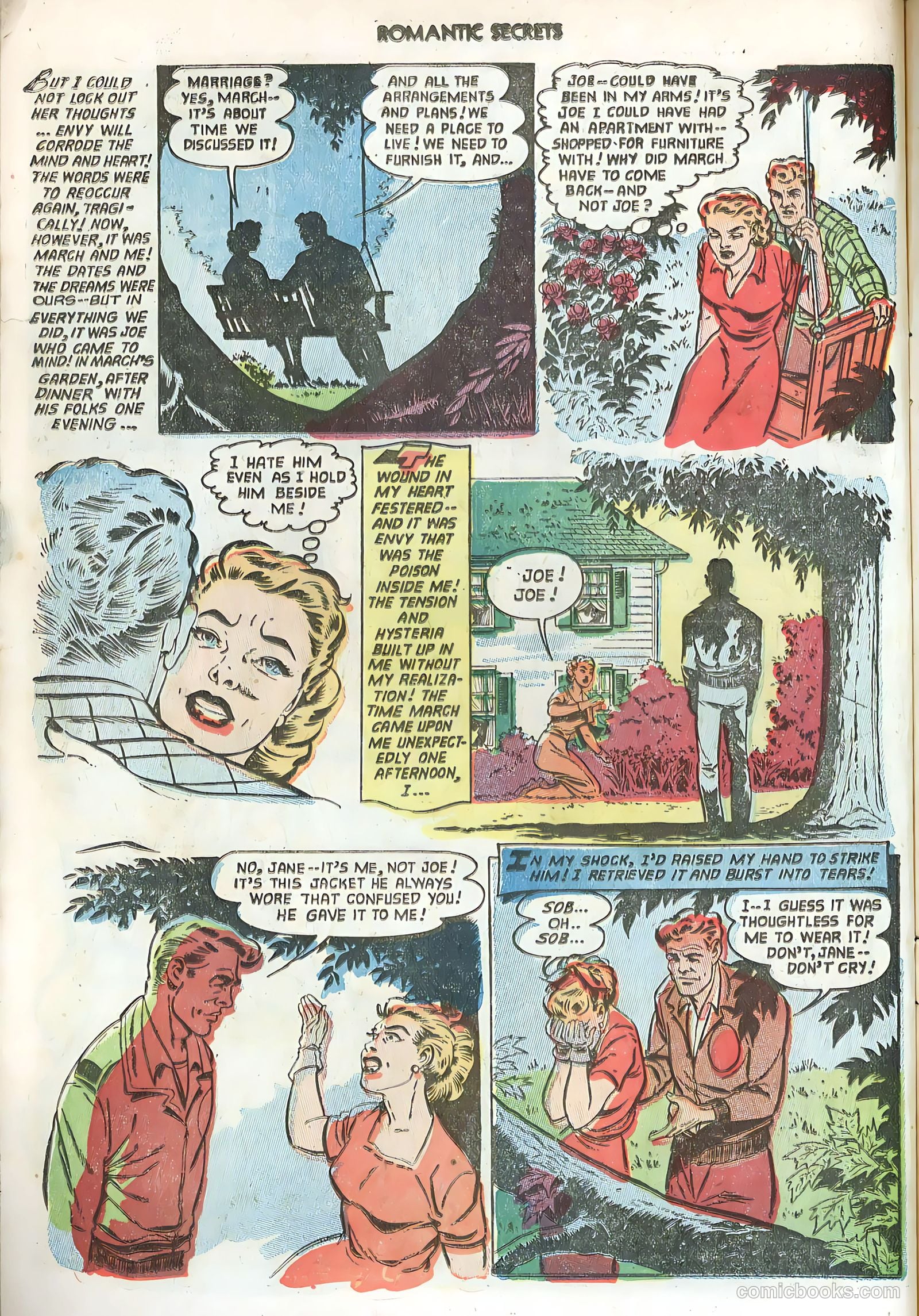 Romantic Secrets #37 (1952) — page 10 of 36