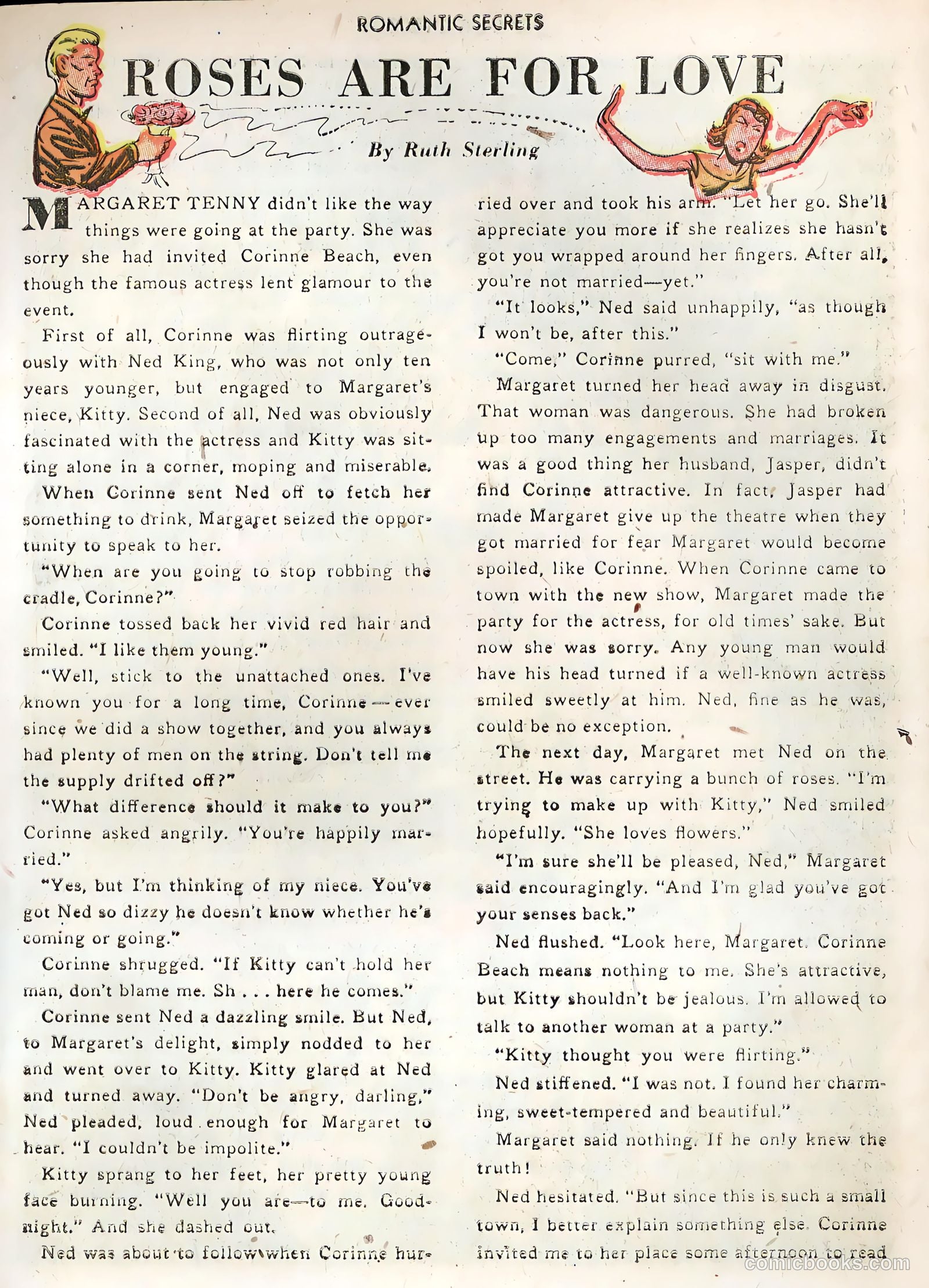 Romantic Secrets #37 (1952) — page 23 of 36