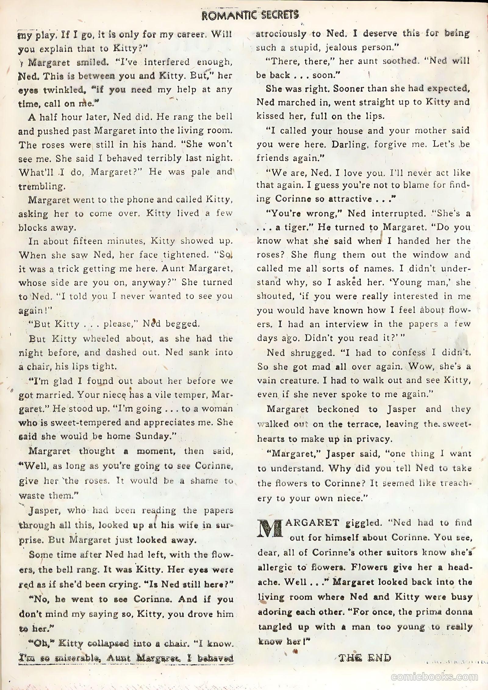 Romantic Secrets #37 (1952) — page 24 of 36