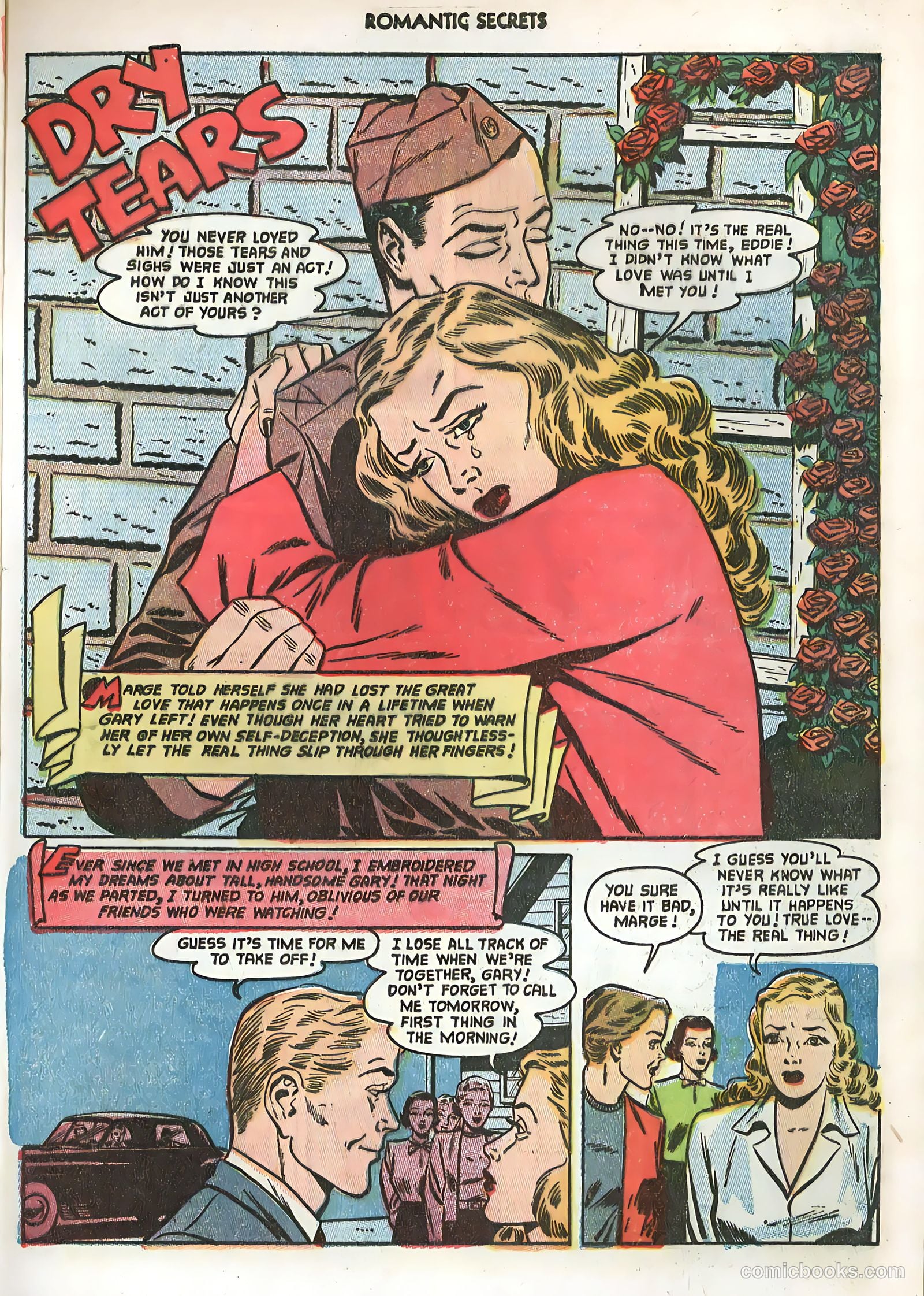 Romantic Secrets #37 (1952) — page 25 of 36