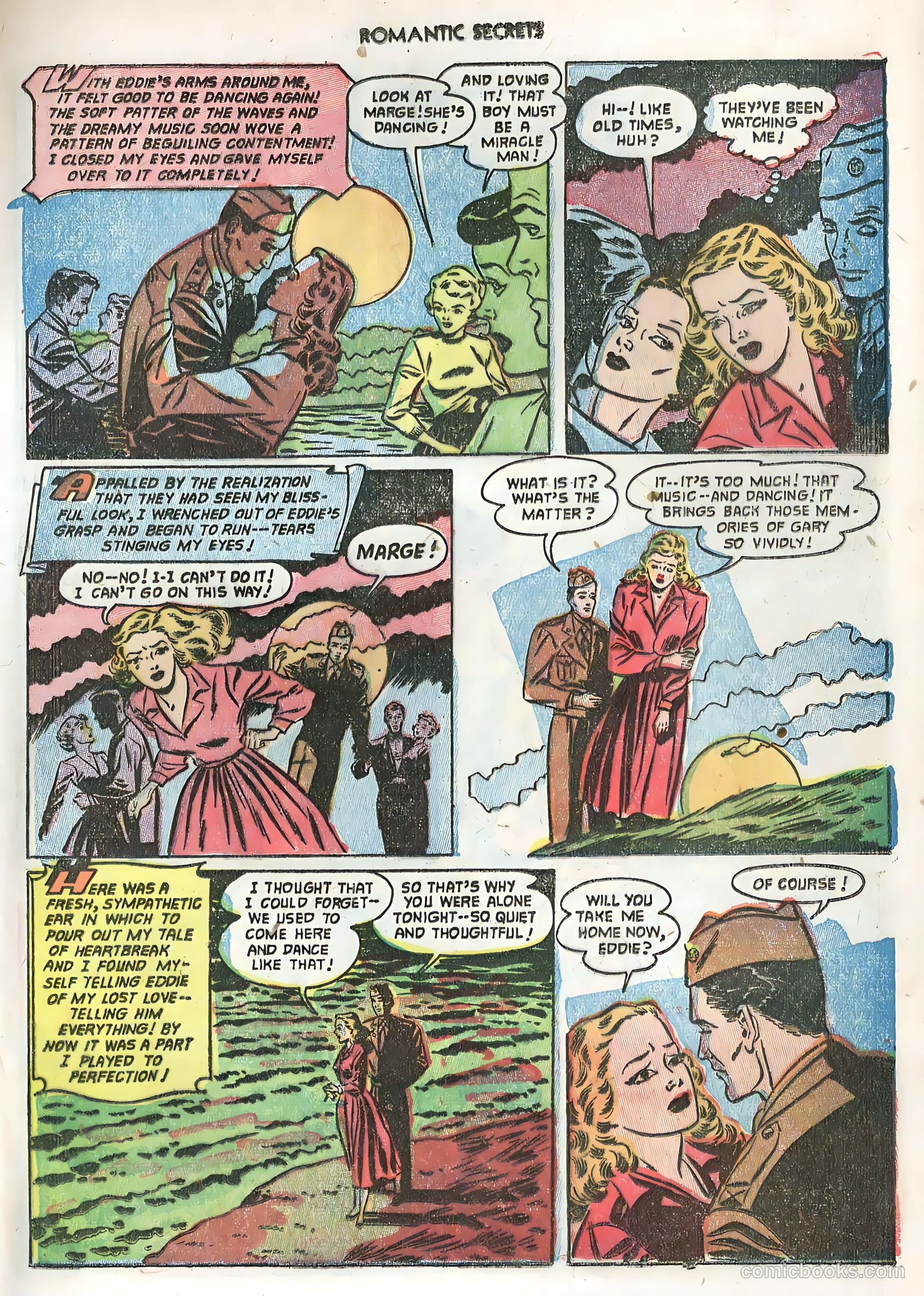 Romantic Secrets #37 (1952) — page 29 of 36