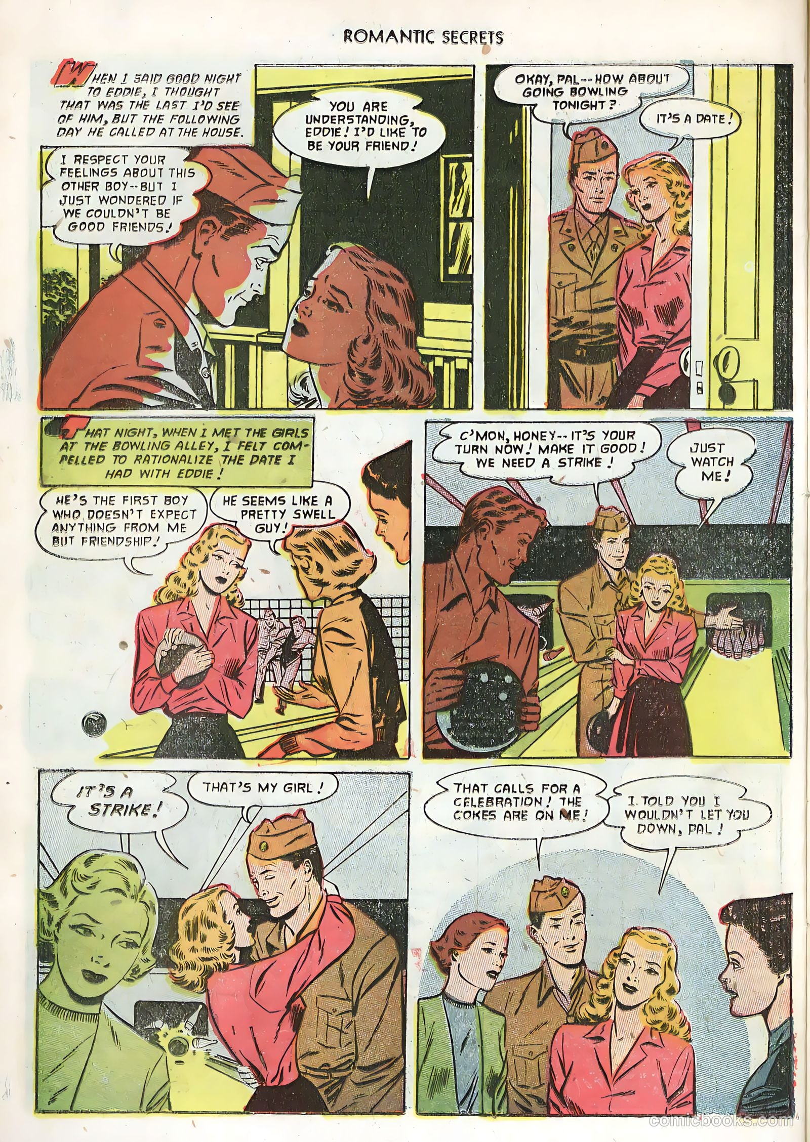 Romantic Secrets #37 (1952) — page 30 of 36