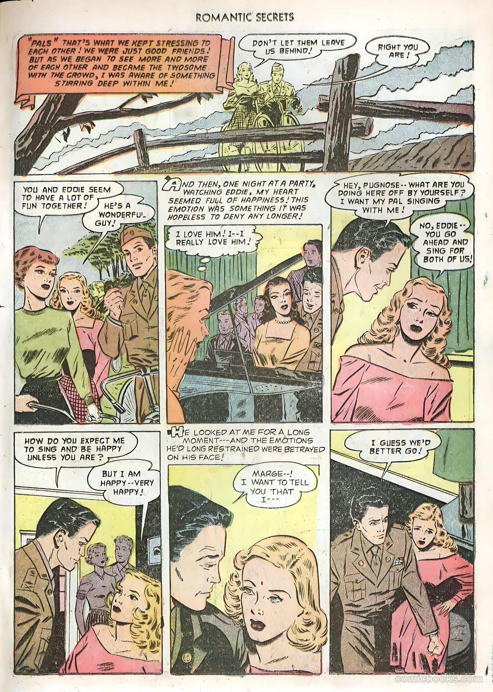 Romantic Secrets #37 (1952) — page 31 of 36