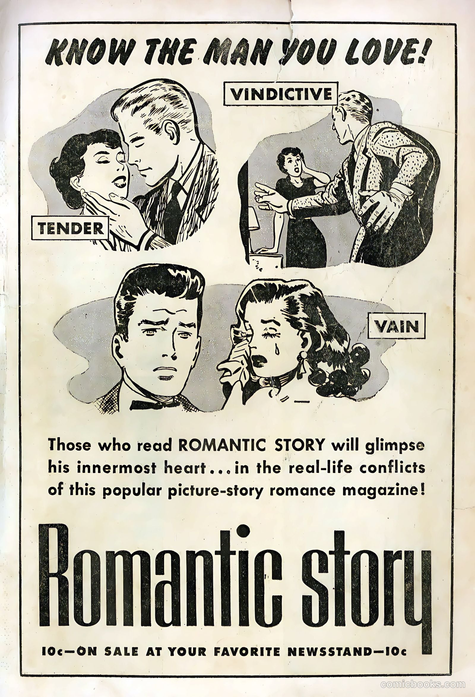 Romantic Secrets #37 (1952) — page 35 of 36