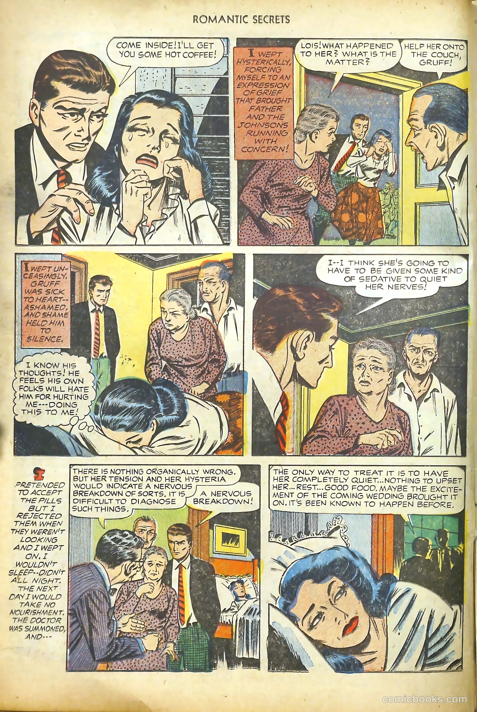 Romantic Secrets #38 (1953) — page 8 of 36