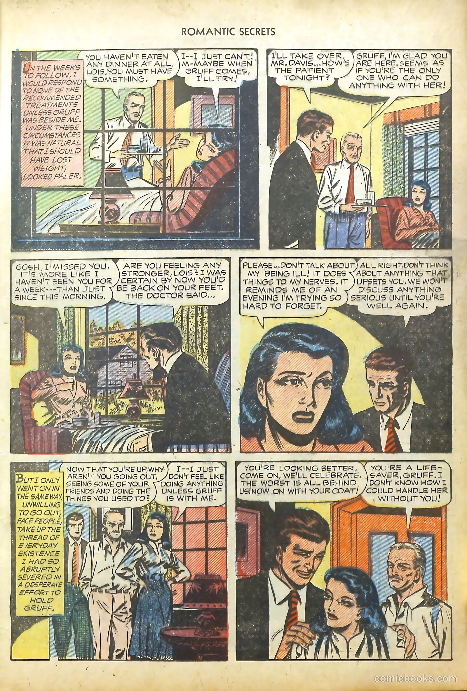 Romantic Secrets #38 (1953) — page 9 of 36