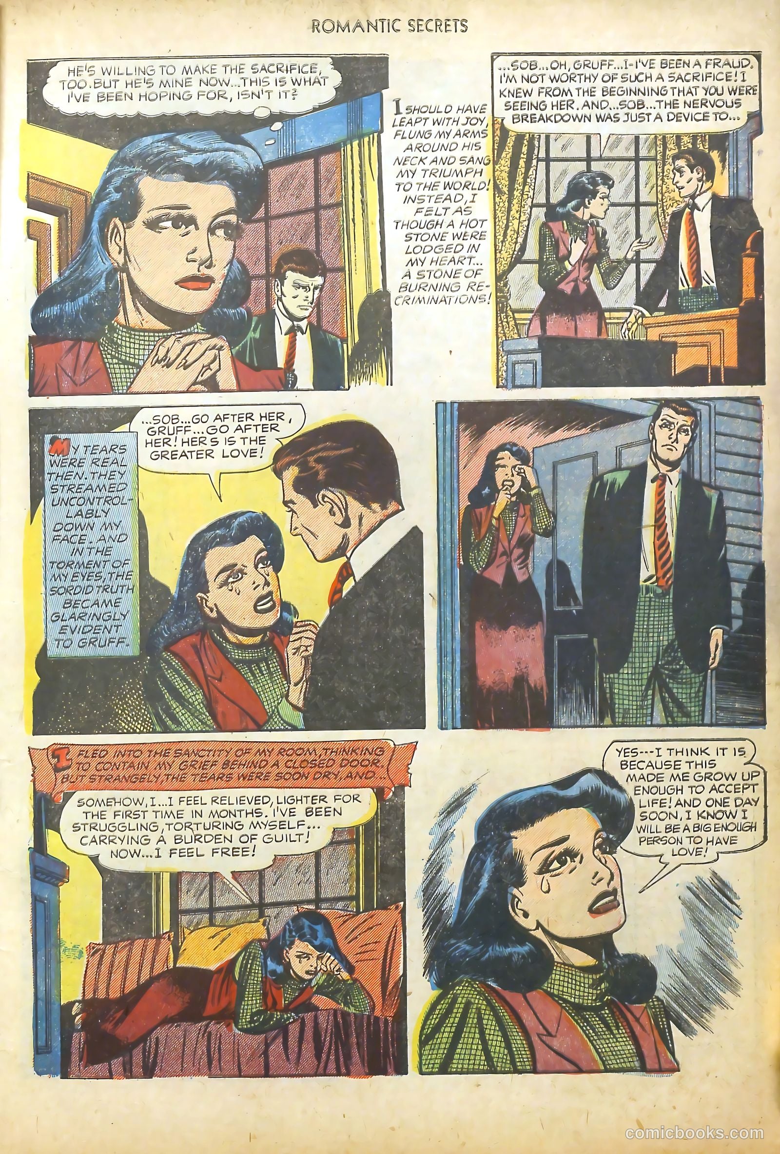 Romantic Secrets #38 (1953) — page 13 of 36