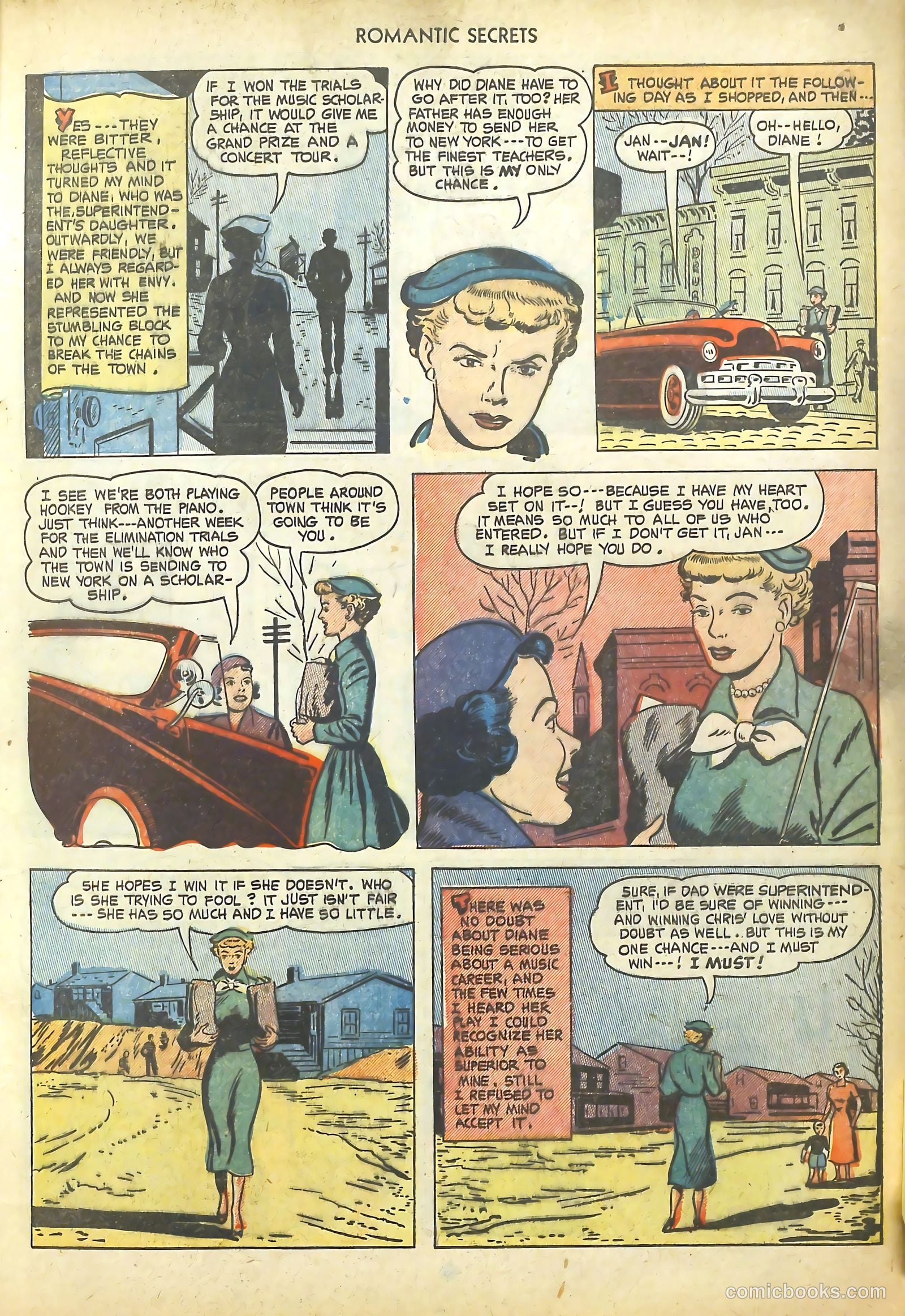 Romantic Secrets #38 (1953) — page 15 of 36