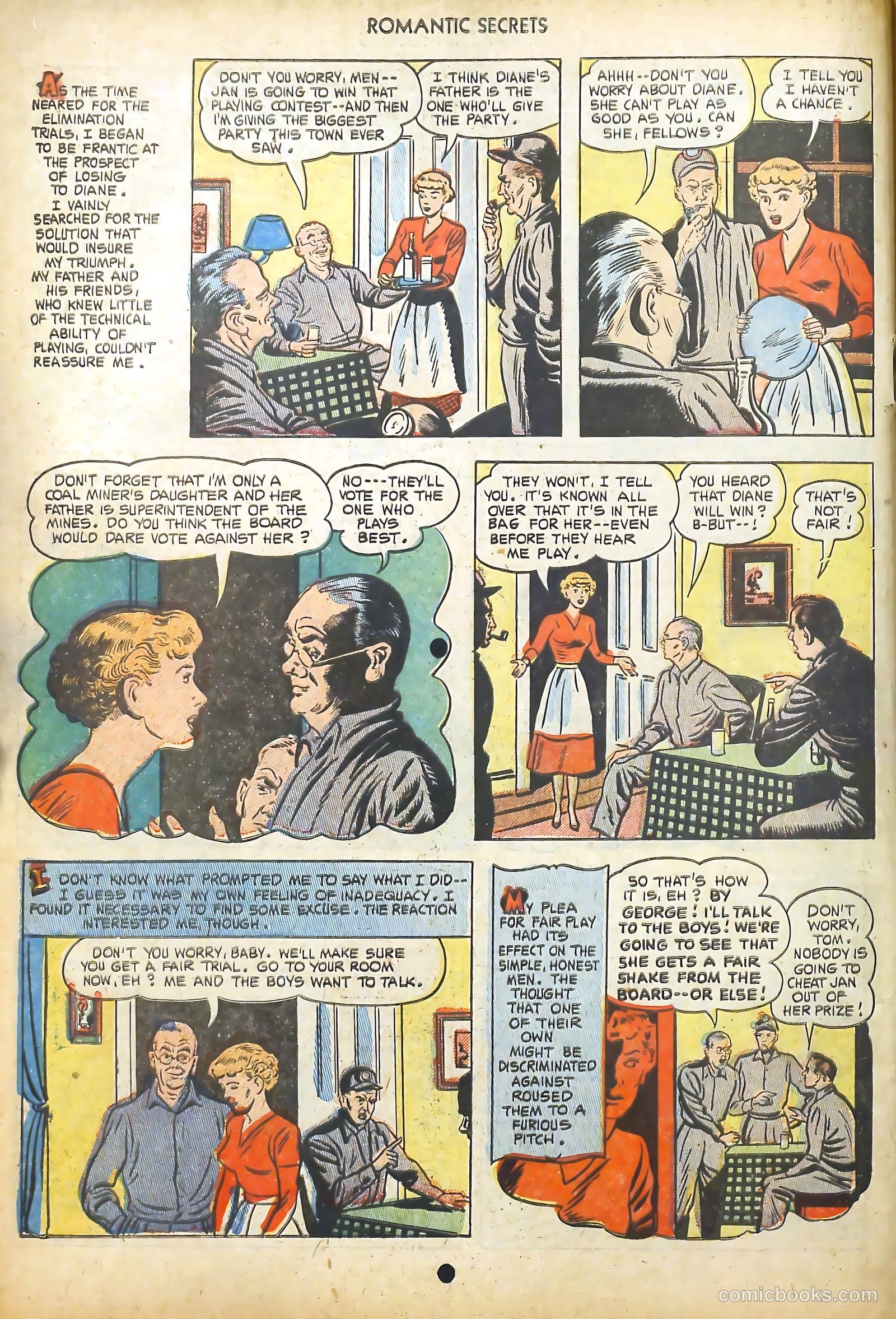 Romantic Secrets #38 (1953) — page 16 of 36