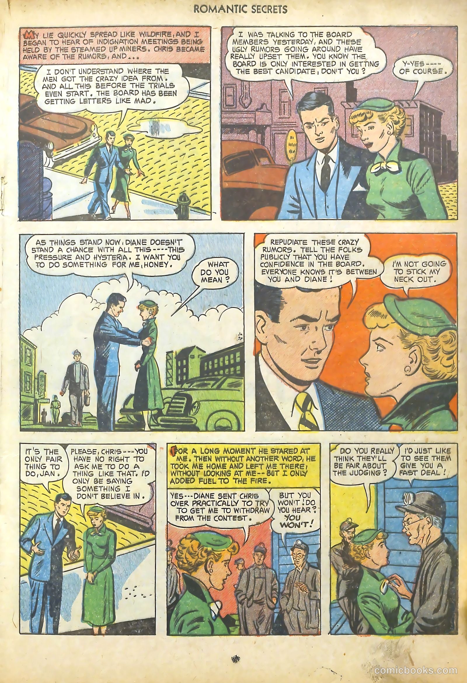 Romantic Secrets #38 (1953) — page 17 of 36
