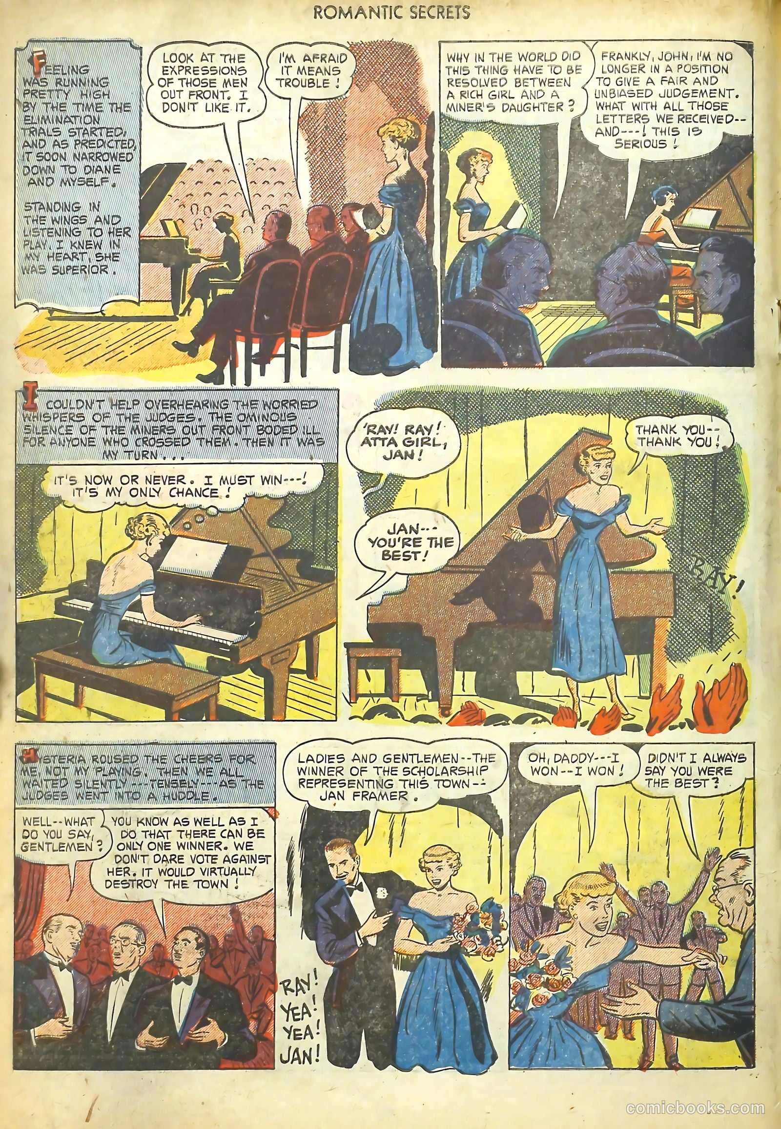 Romantic Secrets #38 (1953) — page 18 of 36