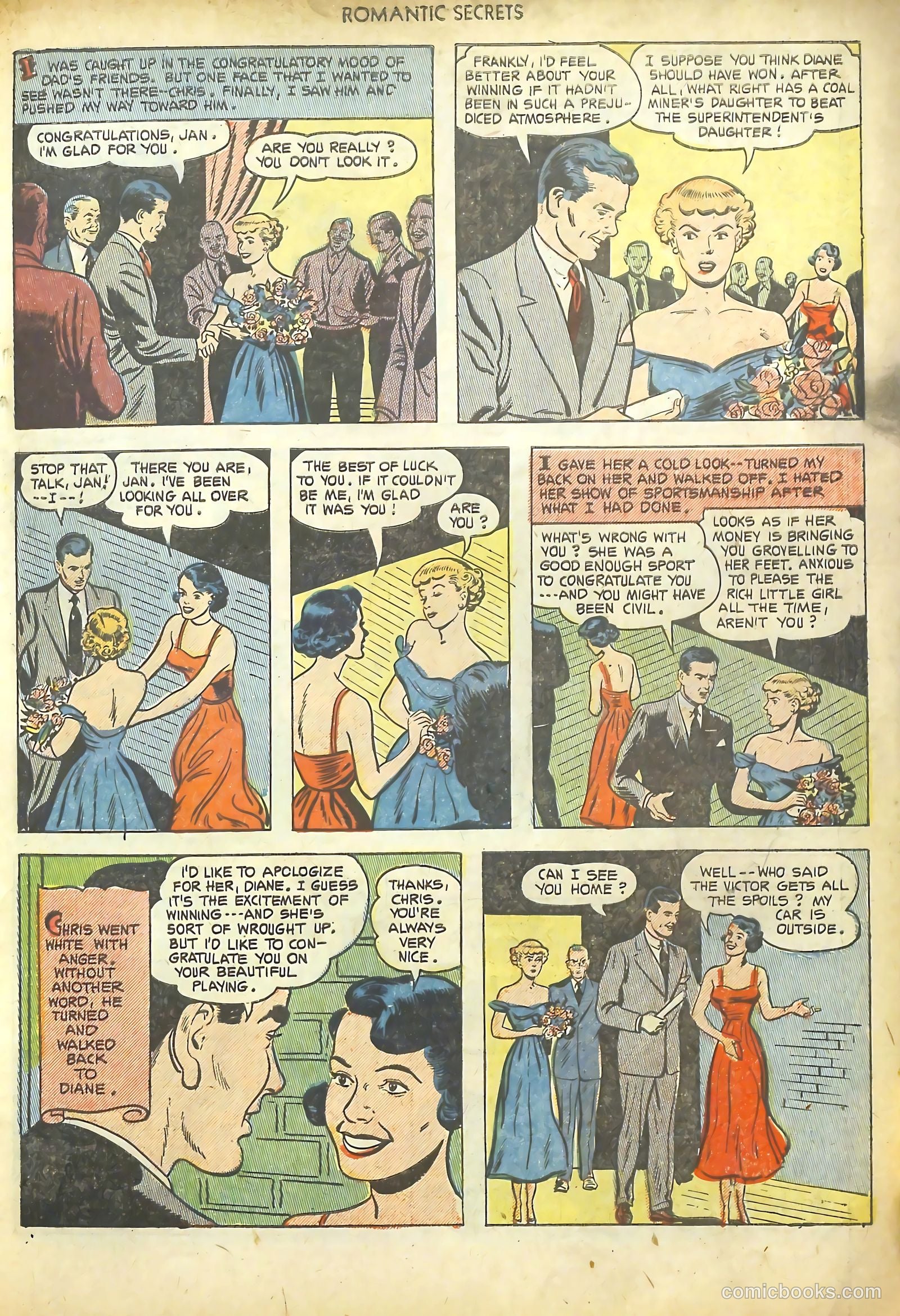 Romantic Secrets #38 (1953) — page 19 of 36