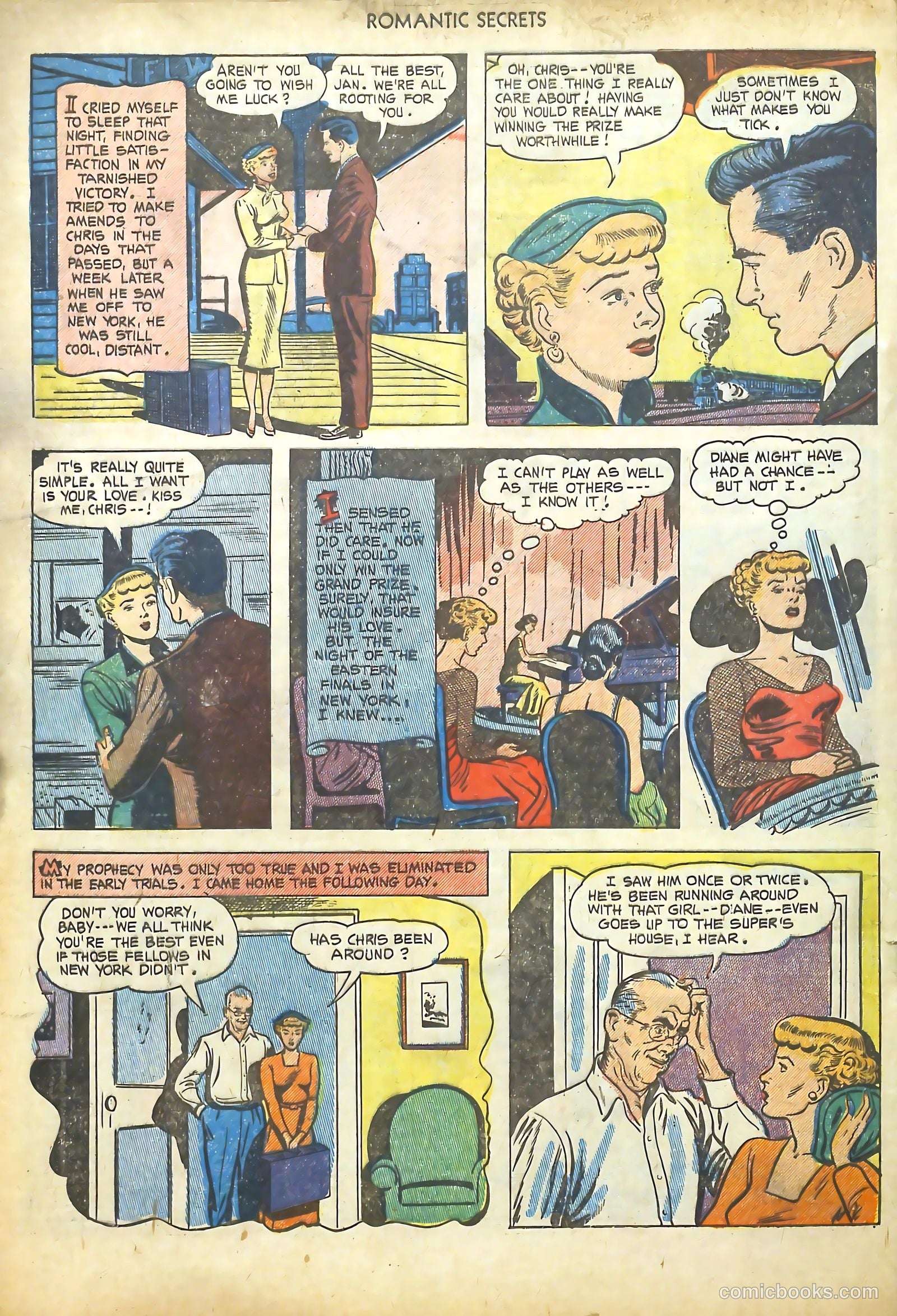 Romantic Secrets #38 (1953) — page 20 of 36