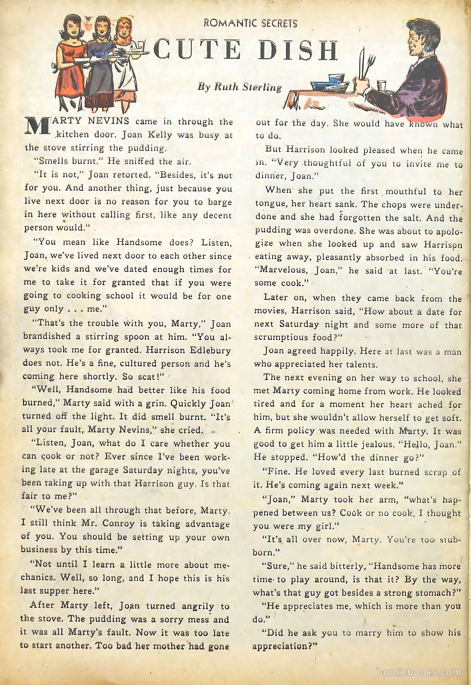 Romantic Secrets #38 (1953) — page 24 of 36