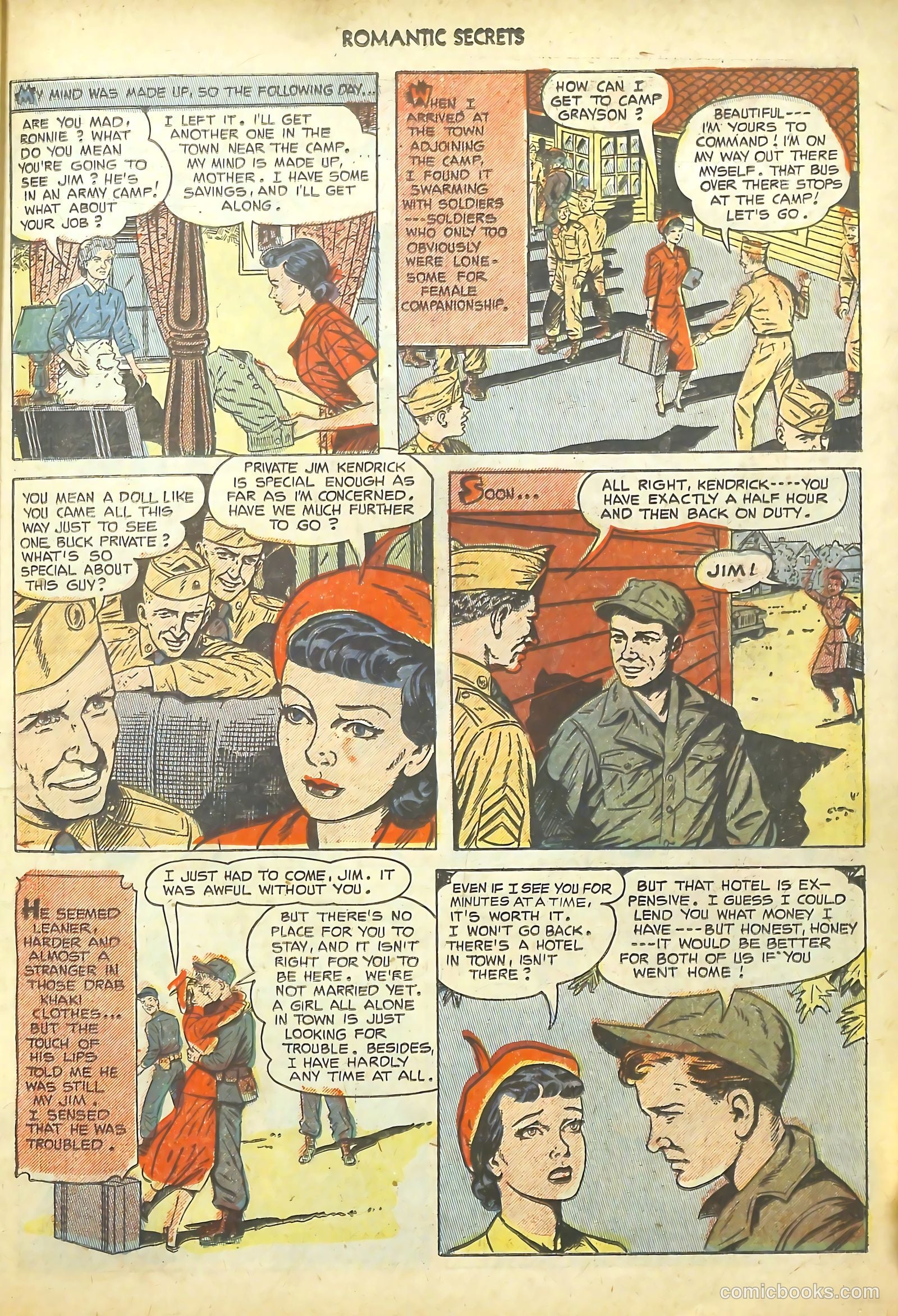Romantic Secrets #38 (1953) — page 27 of 36