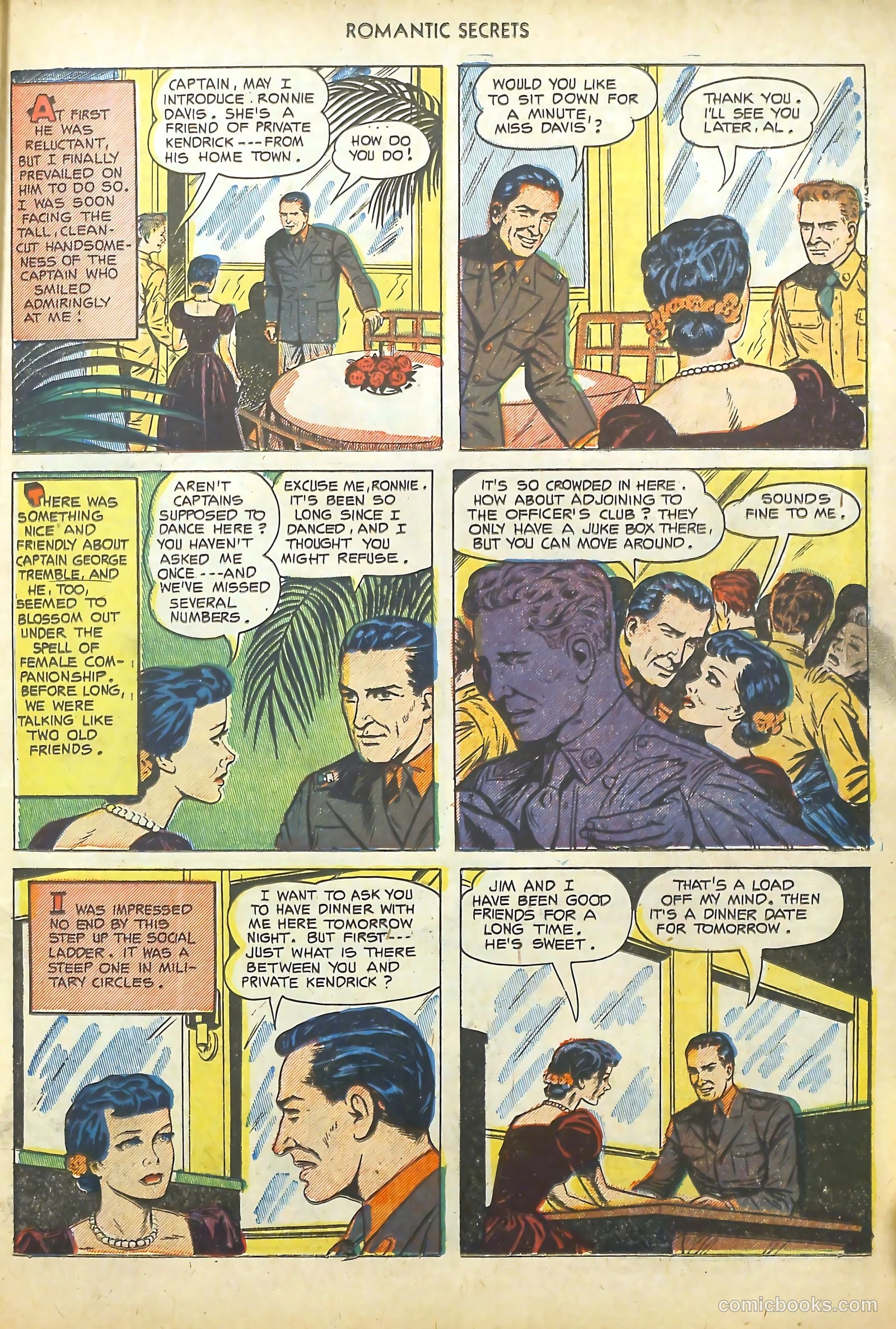 Romantic Secrets #38 (1953) — page 29 of 36