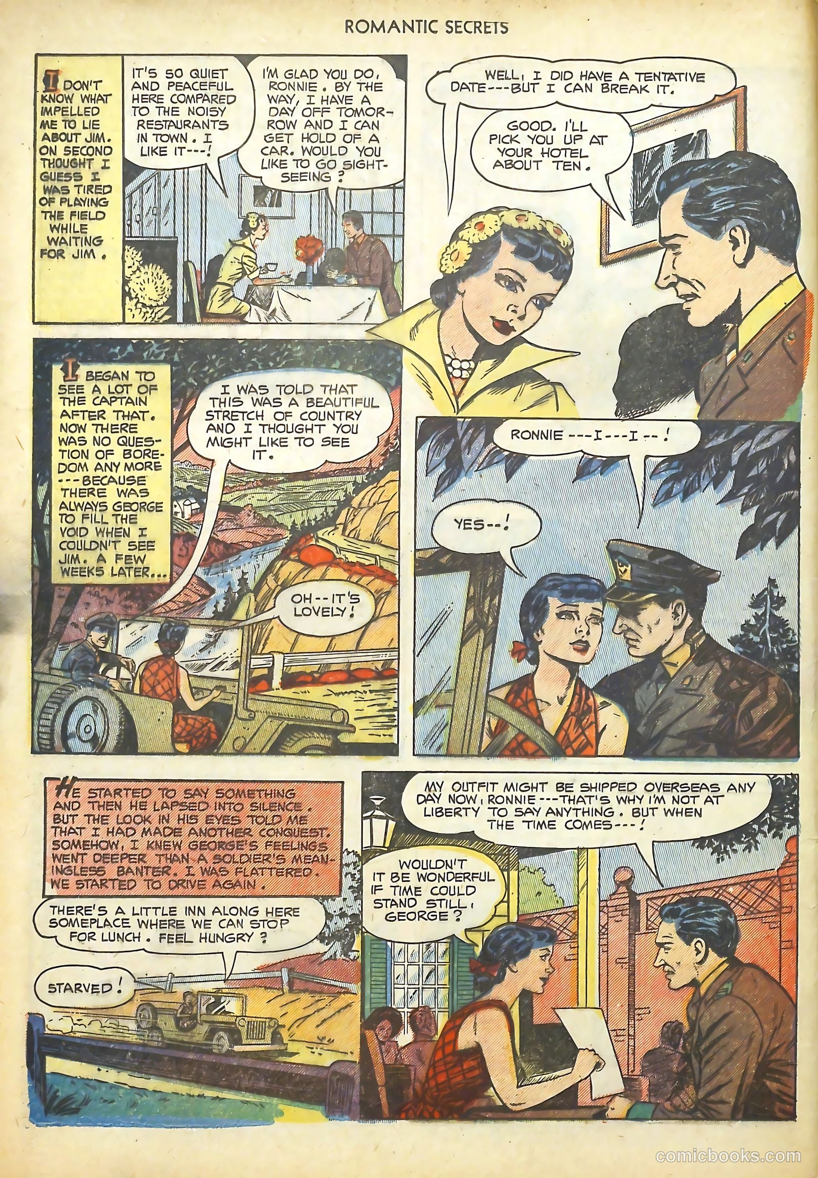 Romantic Secrets #38 (1953) — page 30 of 36