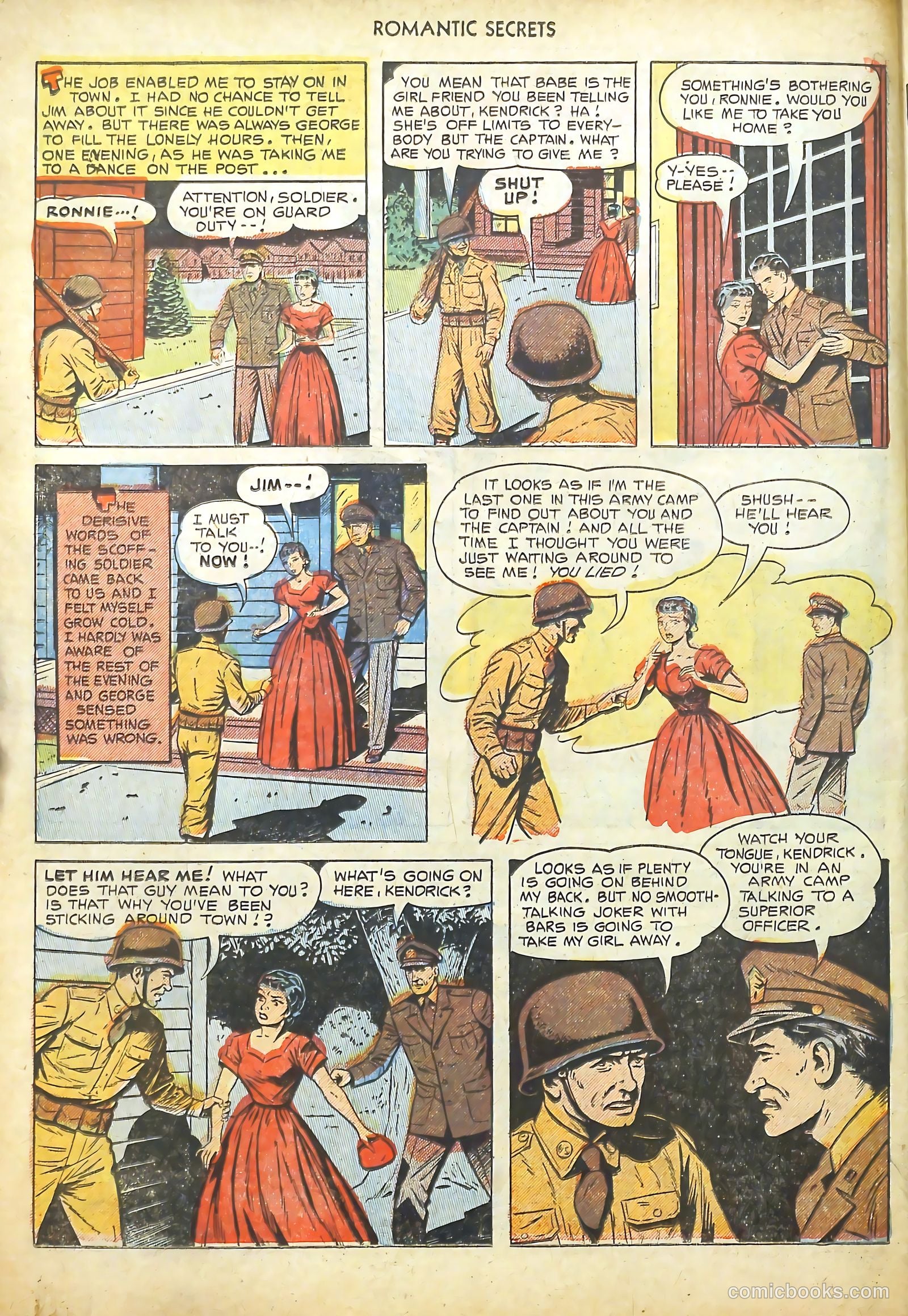 Romantic Secrets #38 (1953) — page 32 of 36