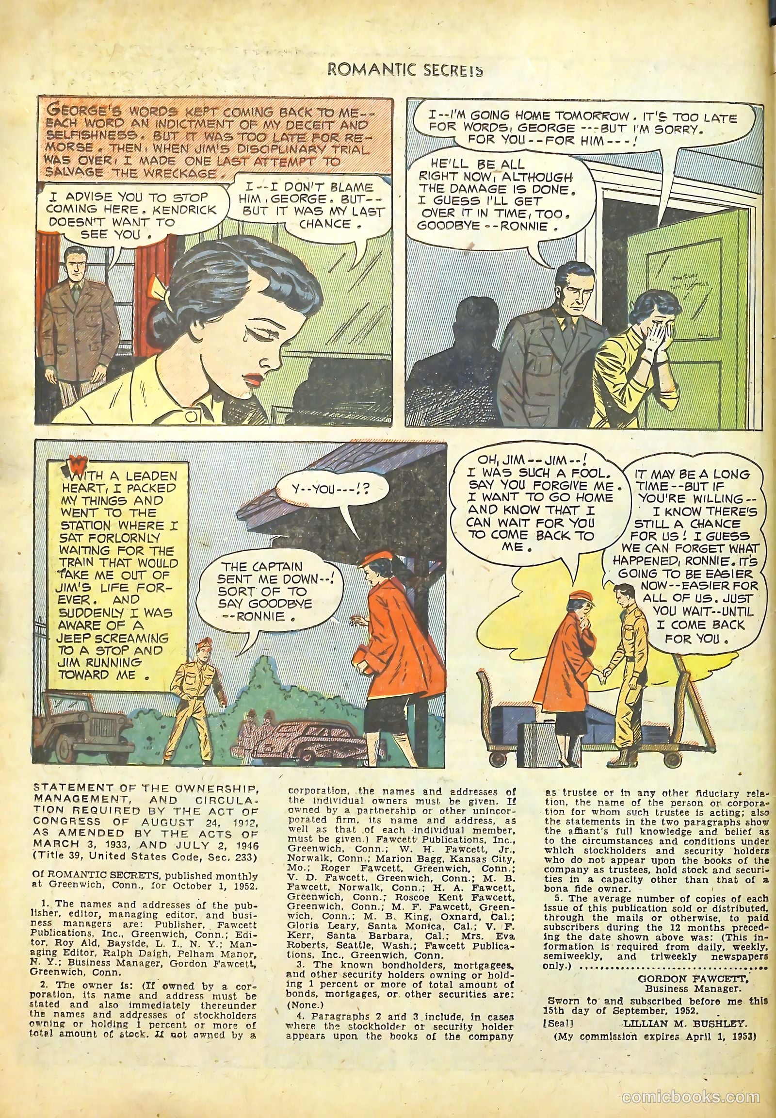 Romantic Secrets #38 (1962) — page 34 of 36