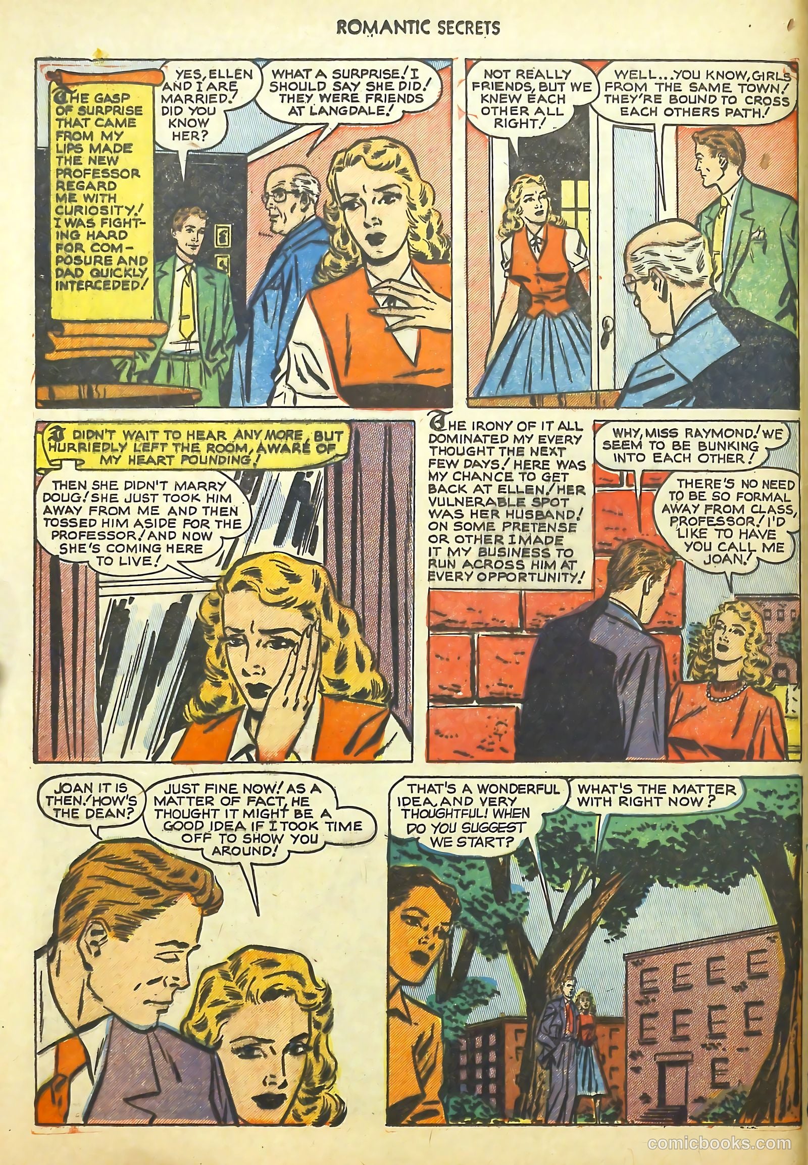 Romantic Secrets #39 (1962) — page 28 of 36