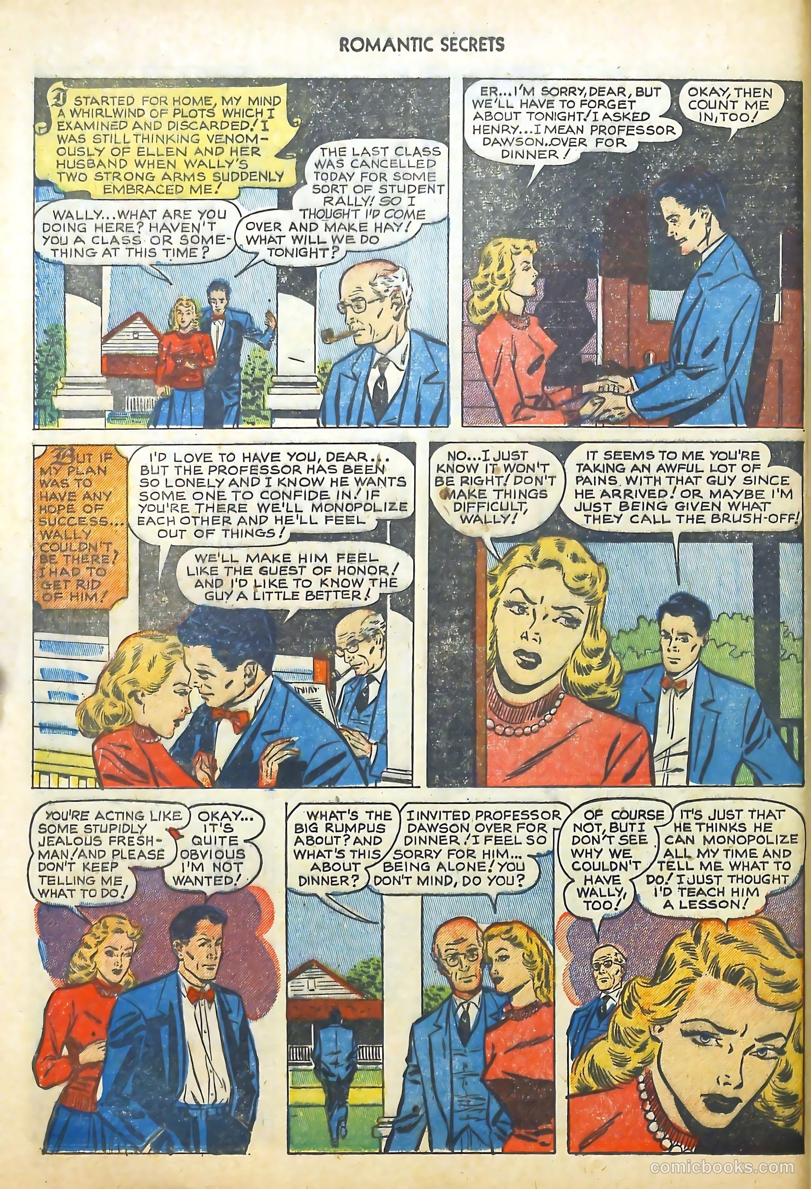 Romantic Secrets #39 (1953) — page 30 of 36