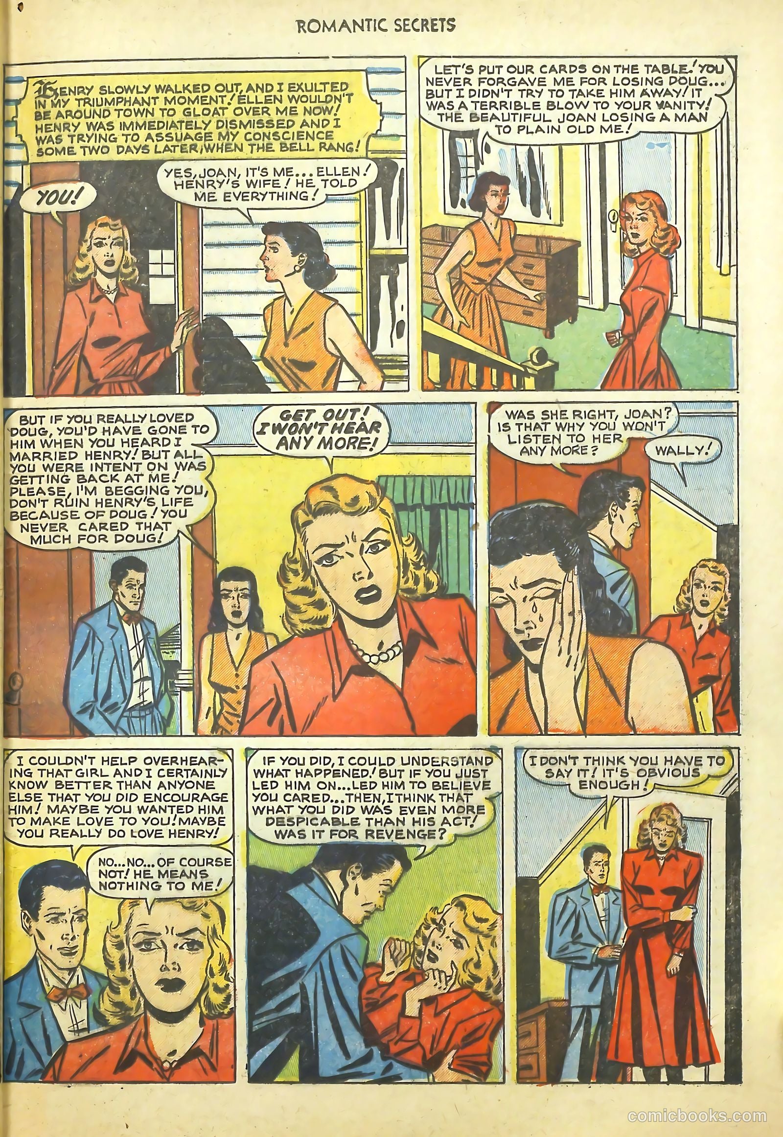 Romantic Secrets #39 (1953) — page 33 of 36